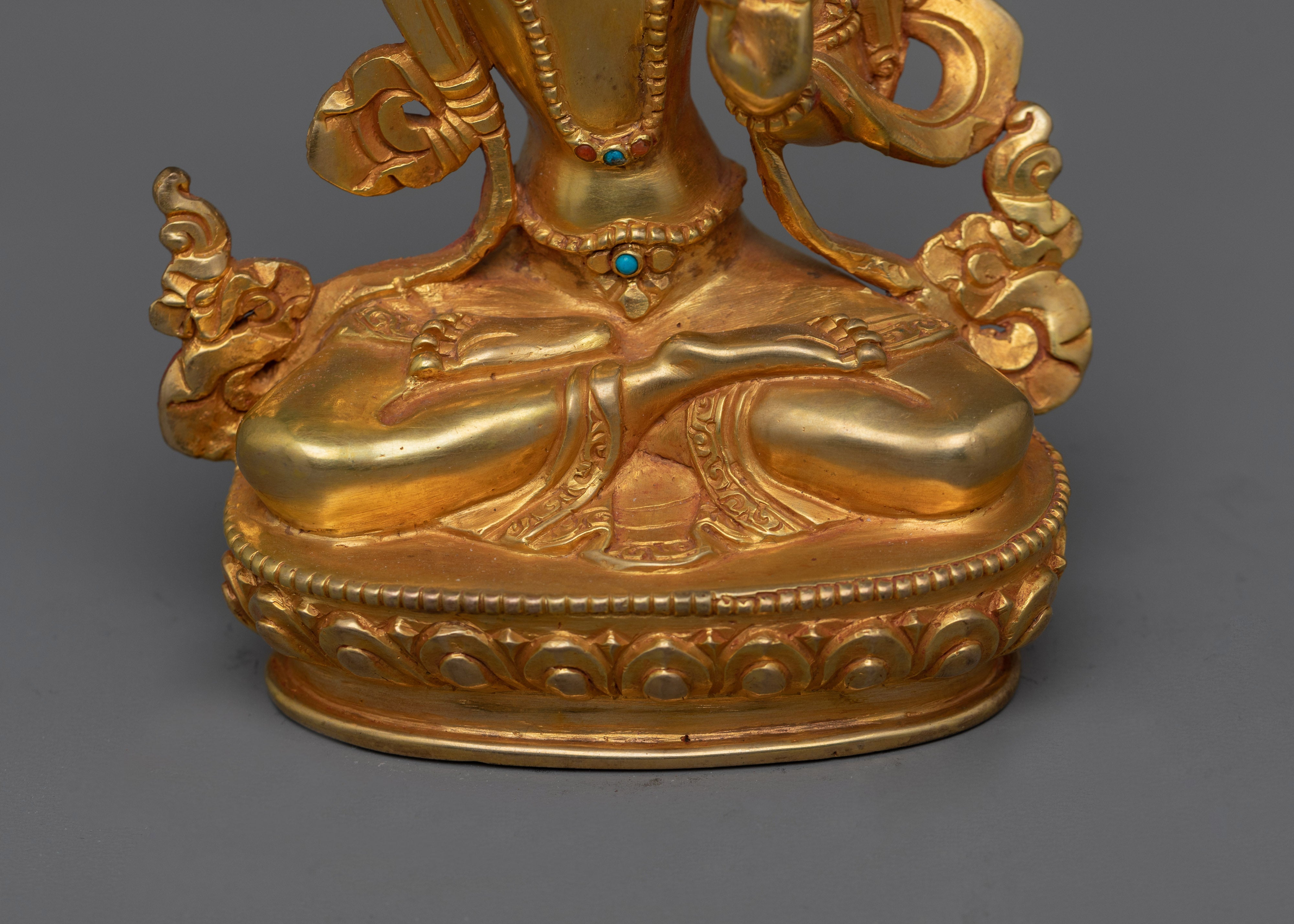 Manjushri Knowledge Deity Statue | Embodying the Wisdom of the Ancients