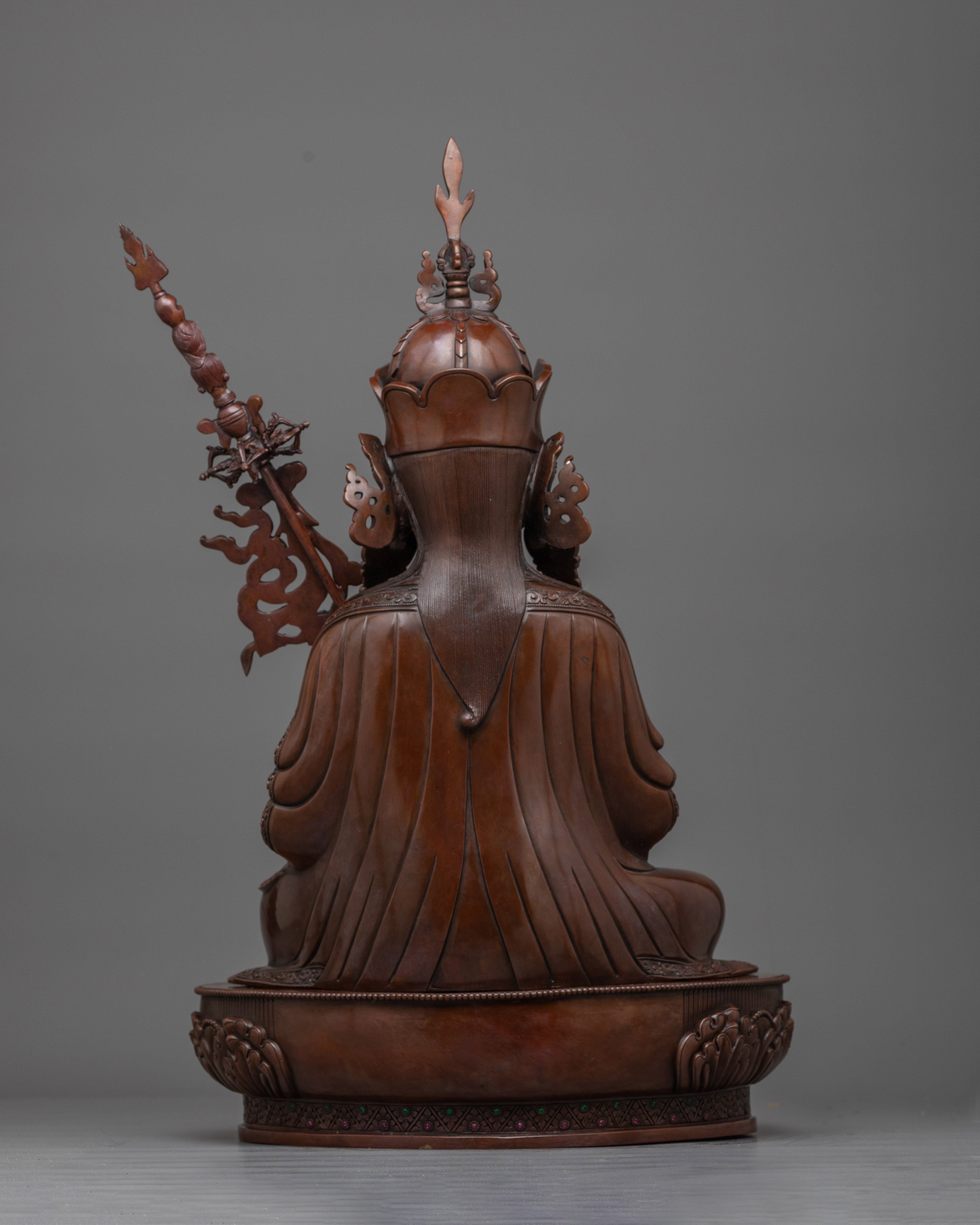 Oxidized Guru Rinpoche Figure | Embrace Spiritual Transformation