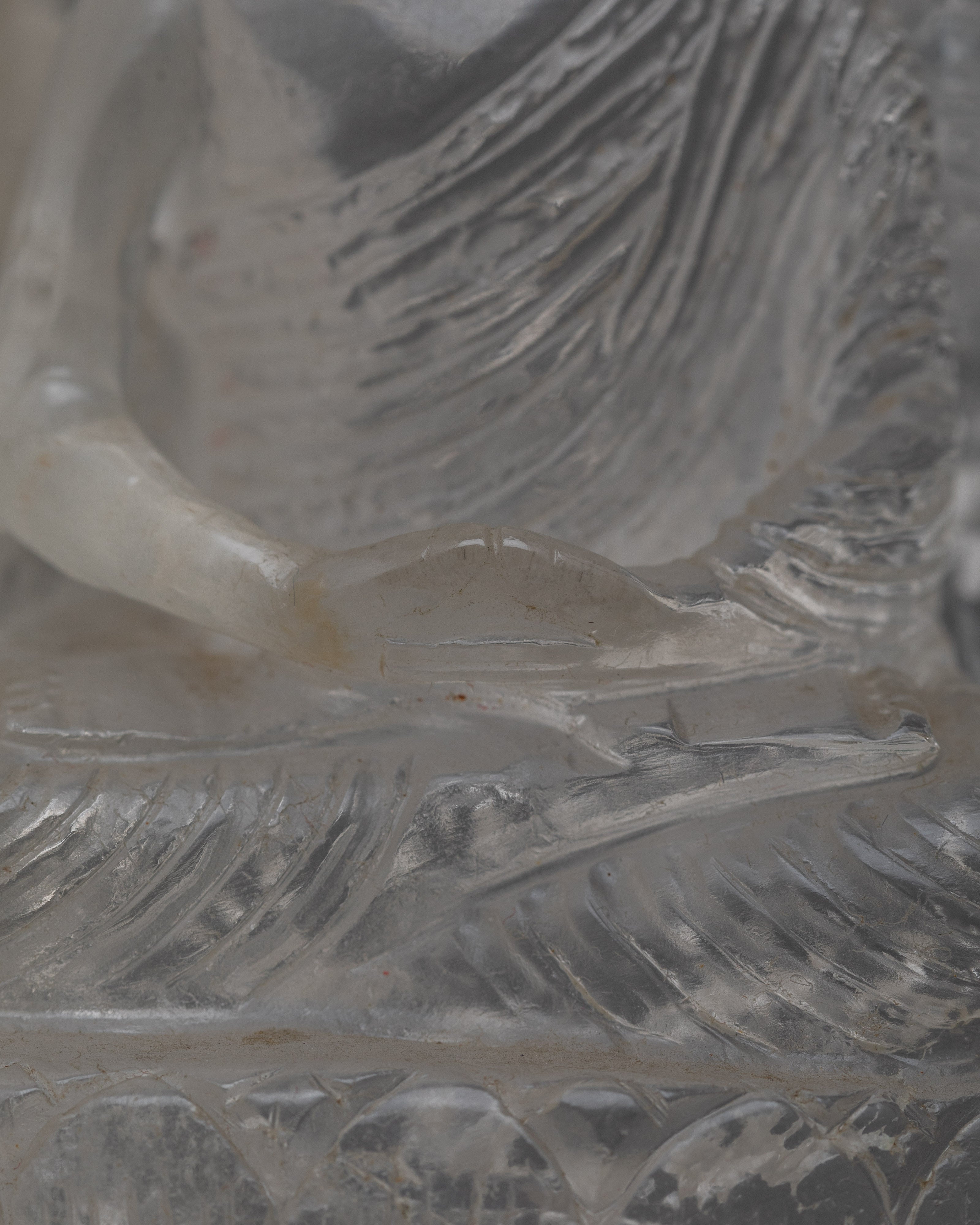 Buddha's Life Story Crystal Sculpture | Handmade in Nepal by Nepali Artists