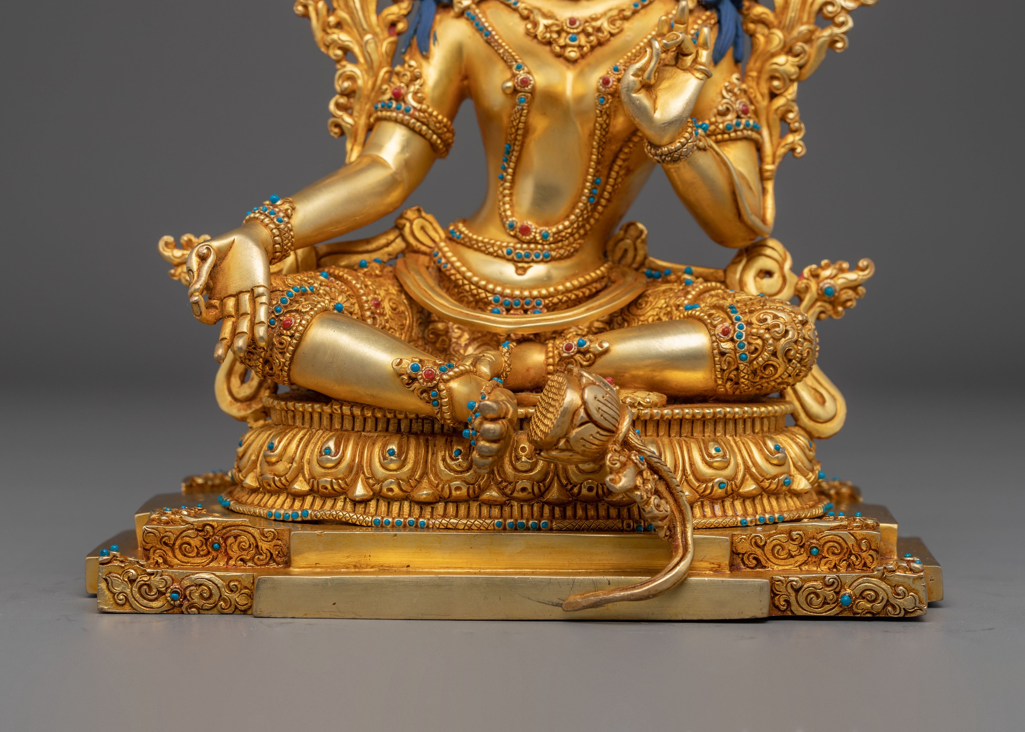 Liberation Mother Green Tara Sculpture from Nepal