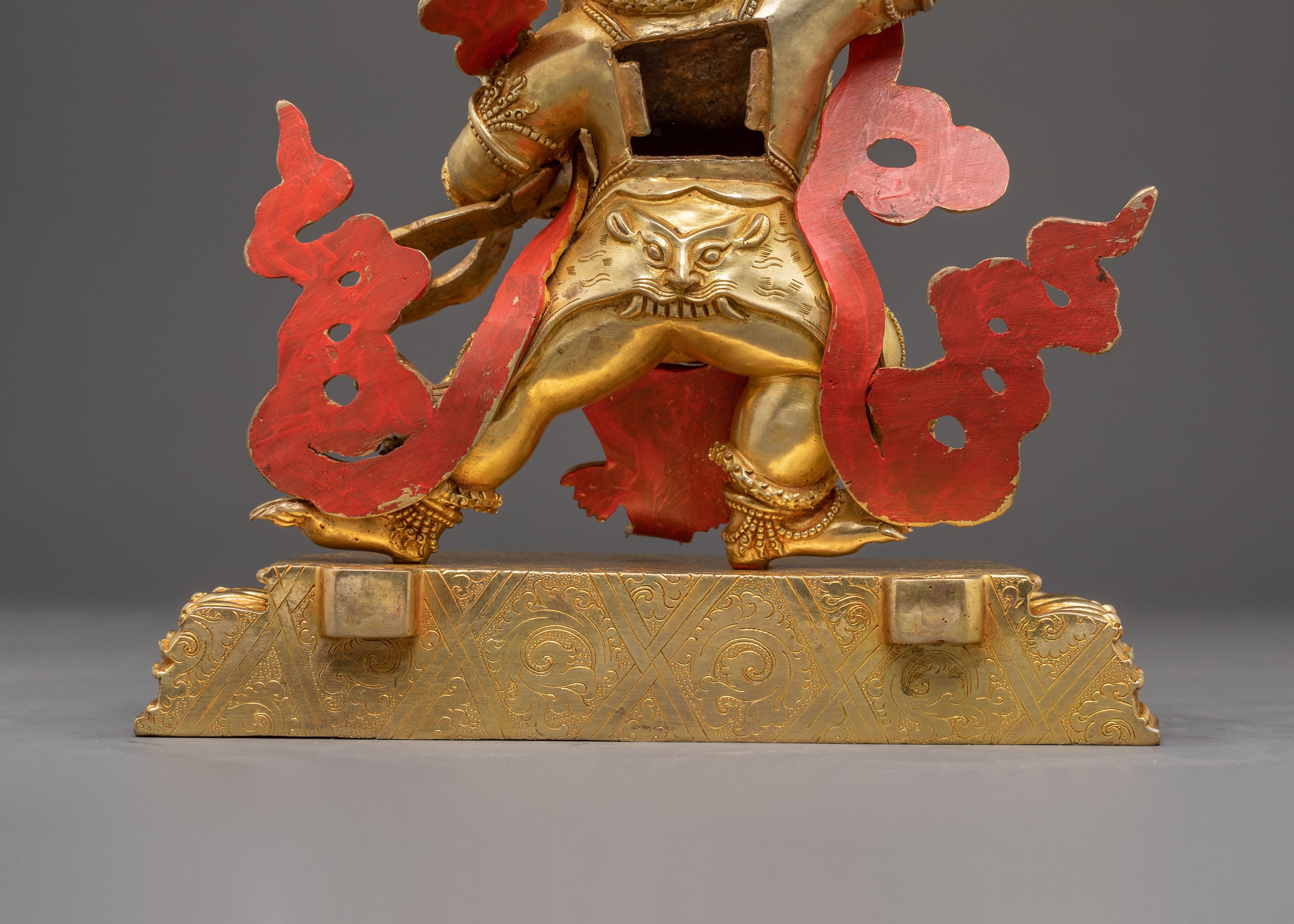 Powerful Copper Statue of Vajrapani | Protector Deity