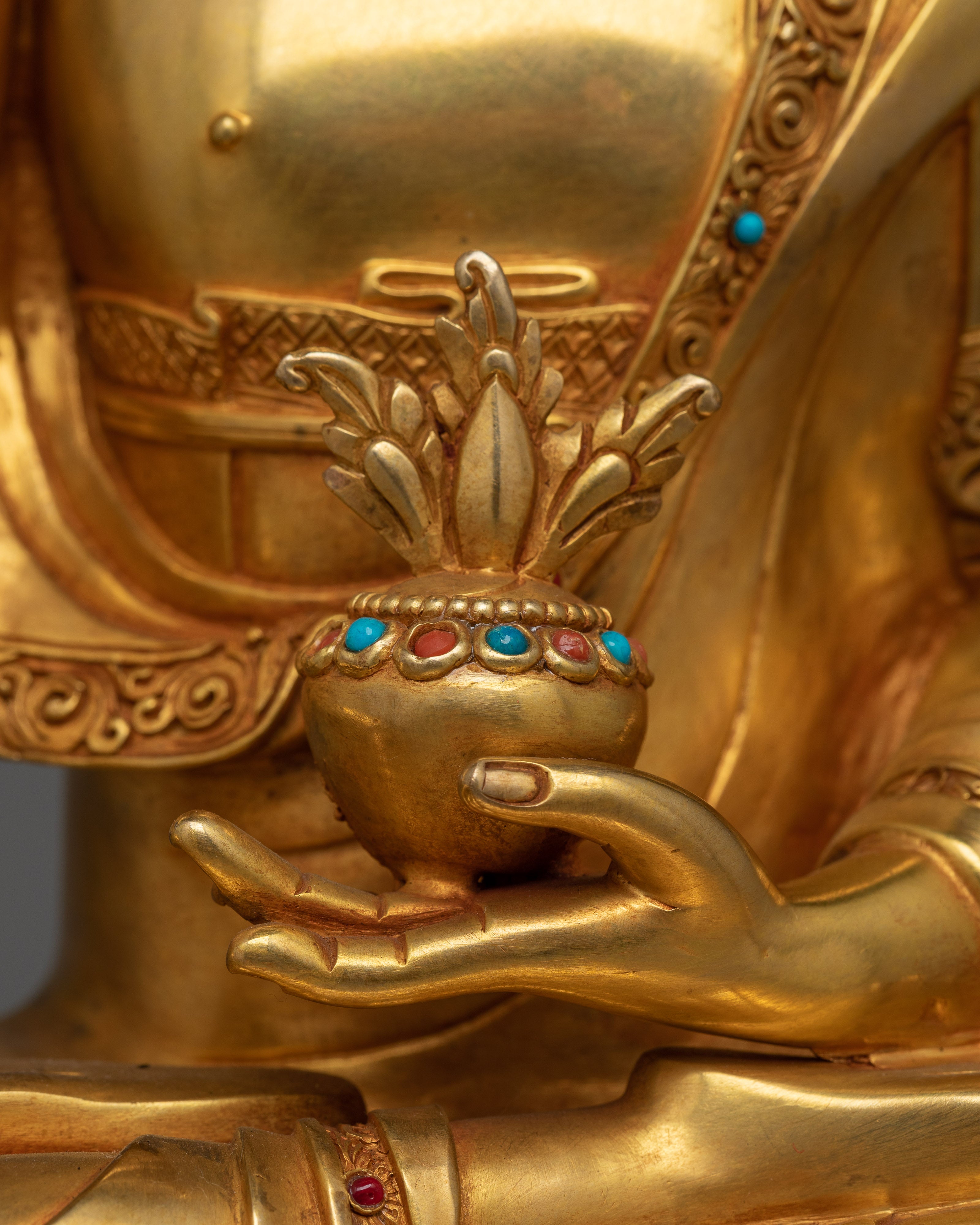 Medicine Buddha Enlighten Healing Statue | Symbol of wellness and Enlightenment