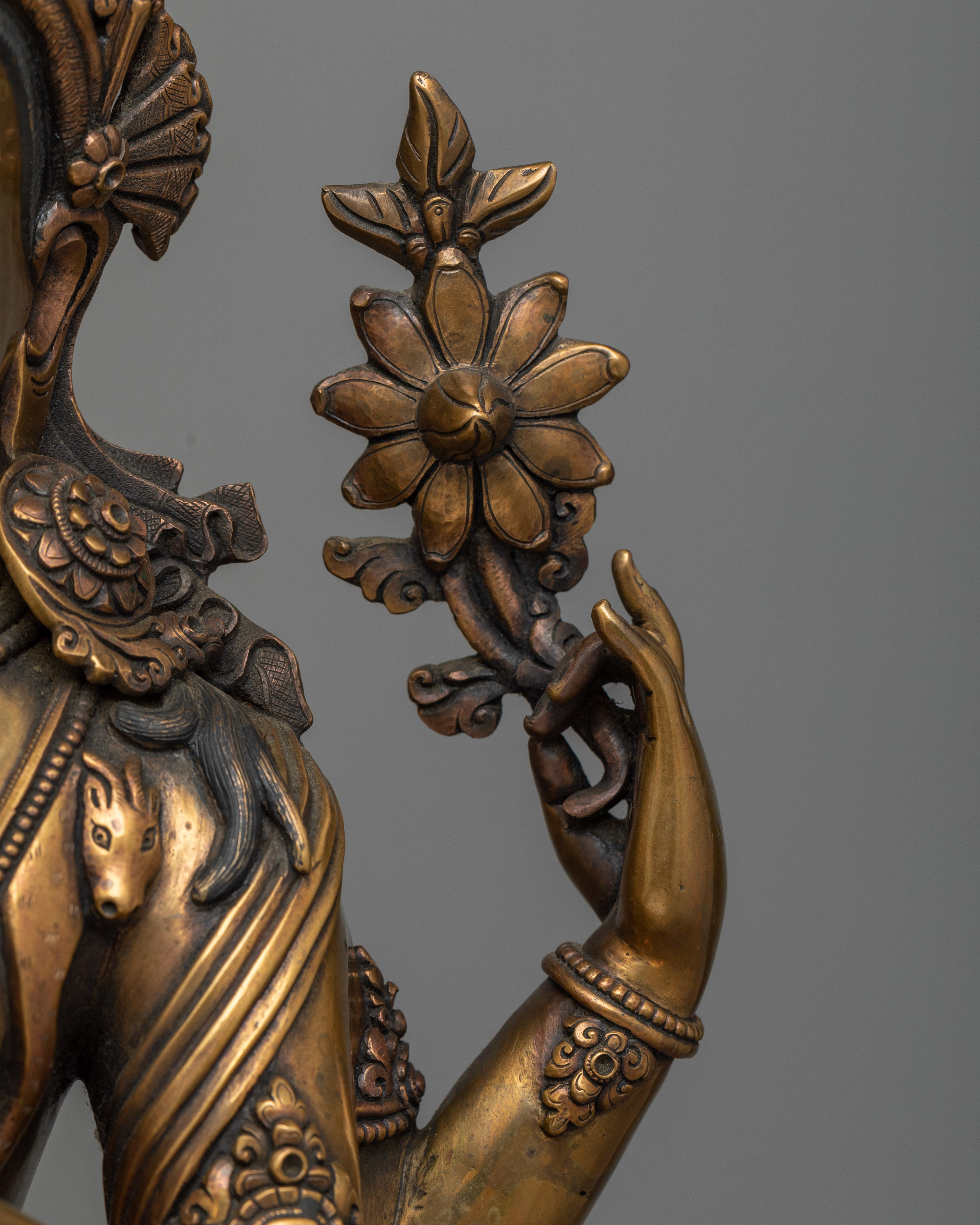 Masterpiece Antique Chenrezig Statue | Ultimate Embodiment of Compassion