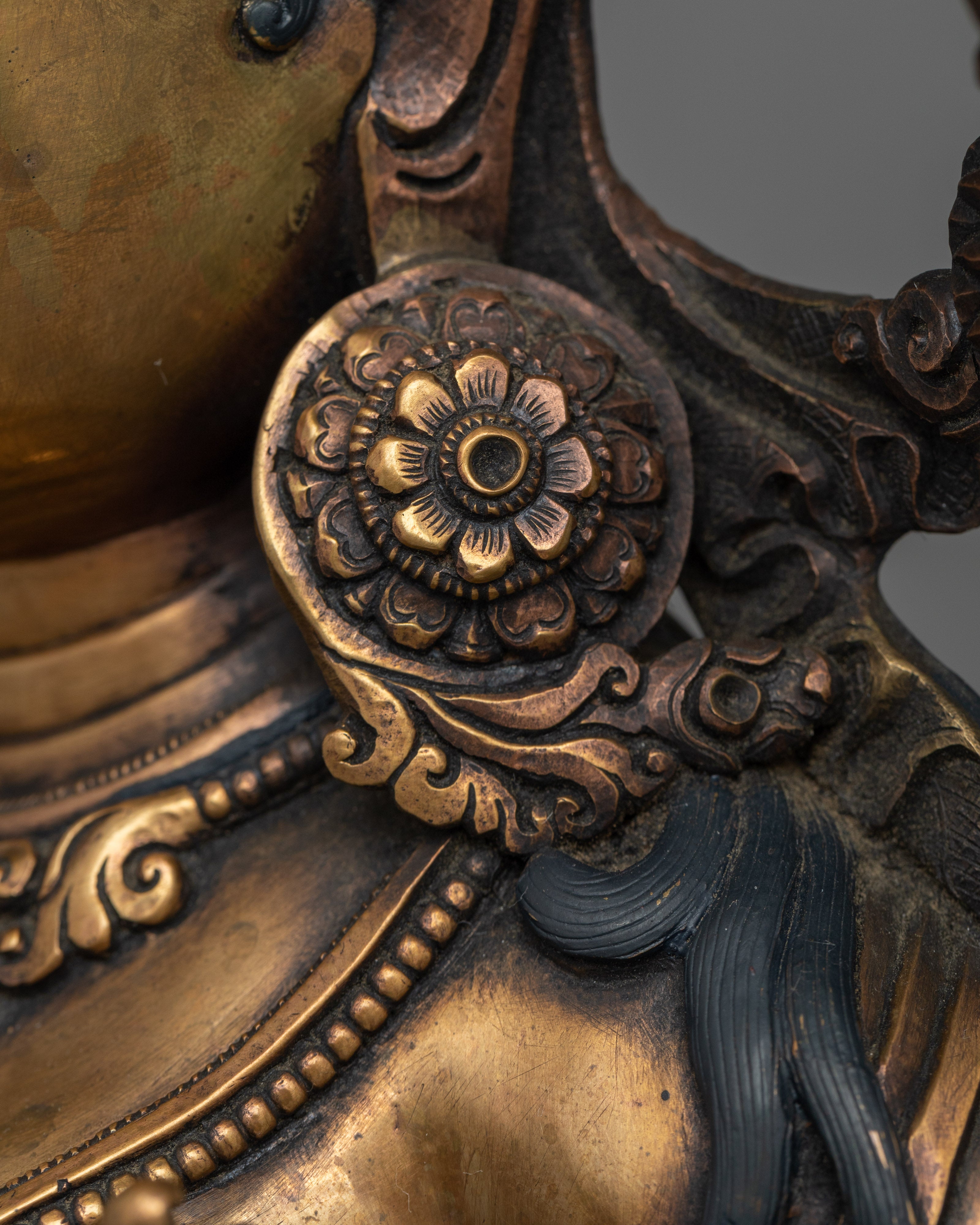 Radiant Antique White Tara Statue | Embodying Divine Tranquility