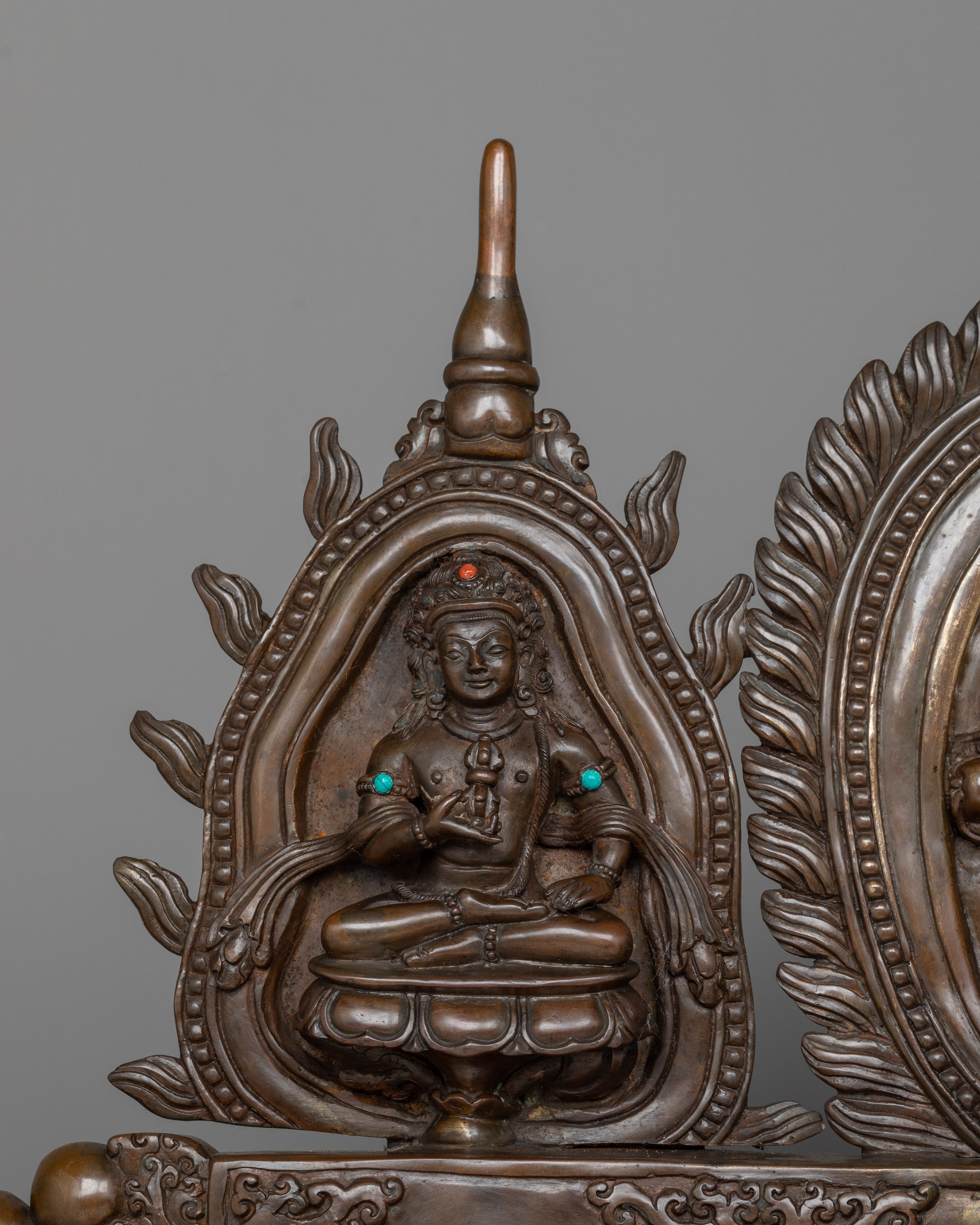 Shyama Tara Oxidized Figurine | Majestic Masterpiece of Devotion
