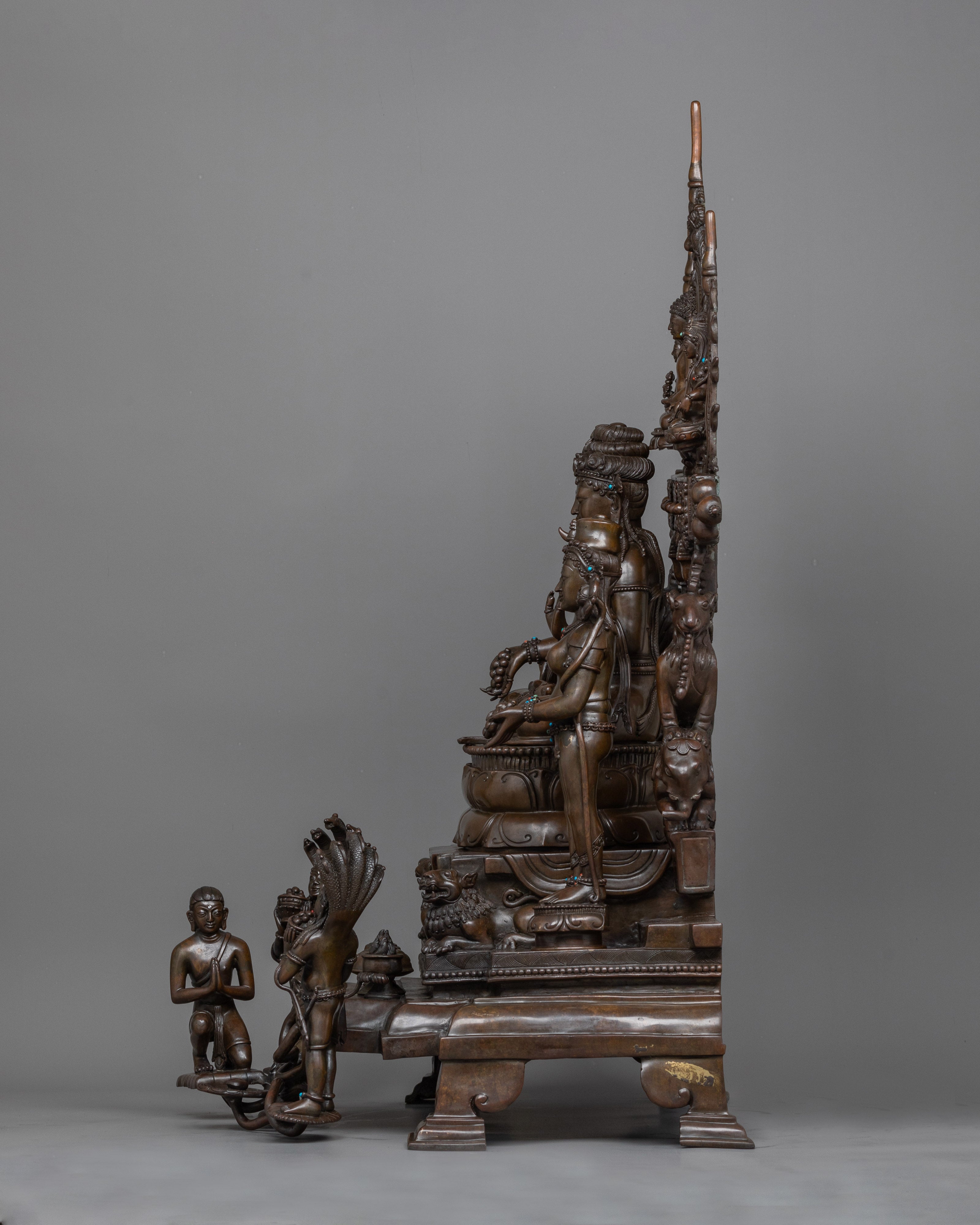 Shyama Tara Oxidized Figurine | Majestic Masterpiece of Devotion