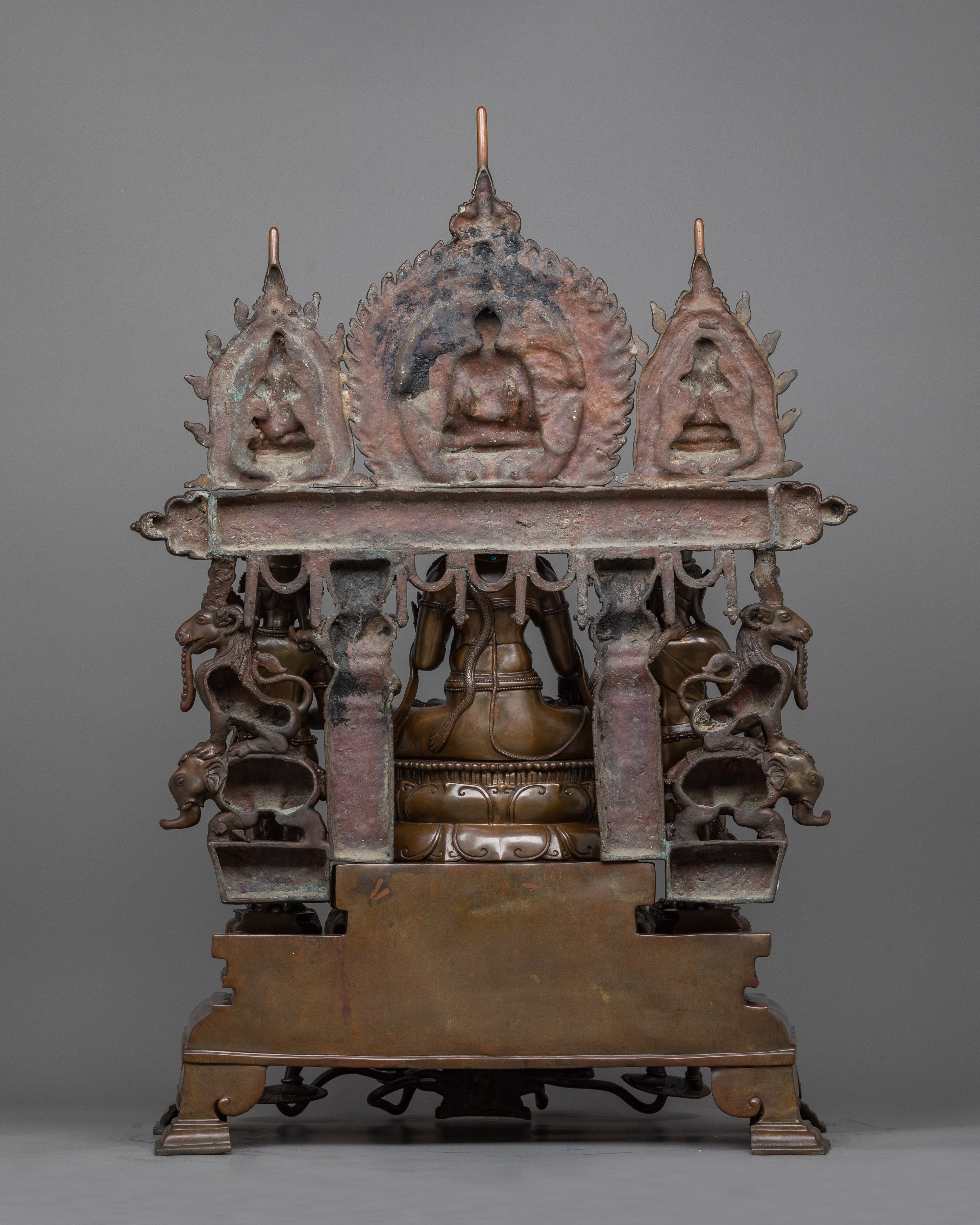 Shyama Tara Oxidized Figurine | Majestic Masterpiece of Devotion