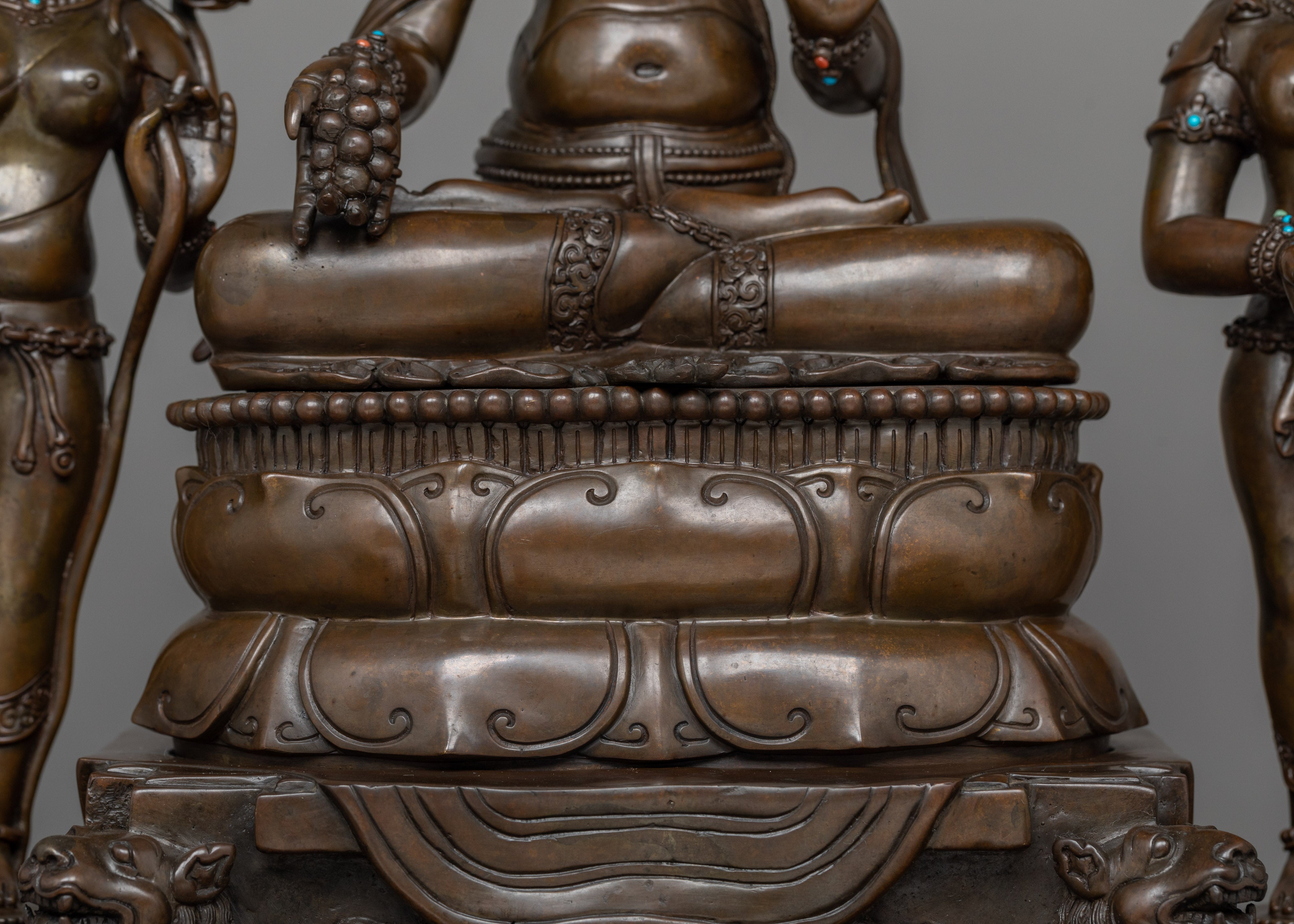 Shyama Tara Oxidized Figurine | Majestic Masterpiece of Devotion