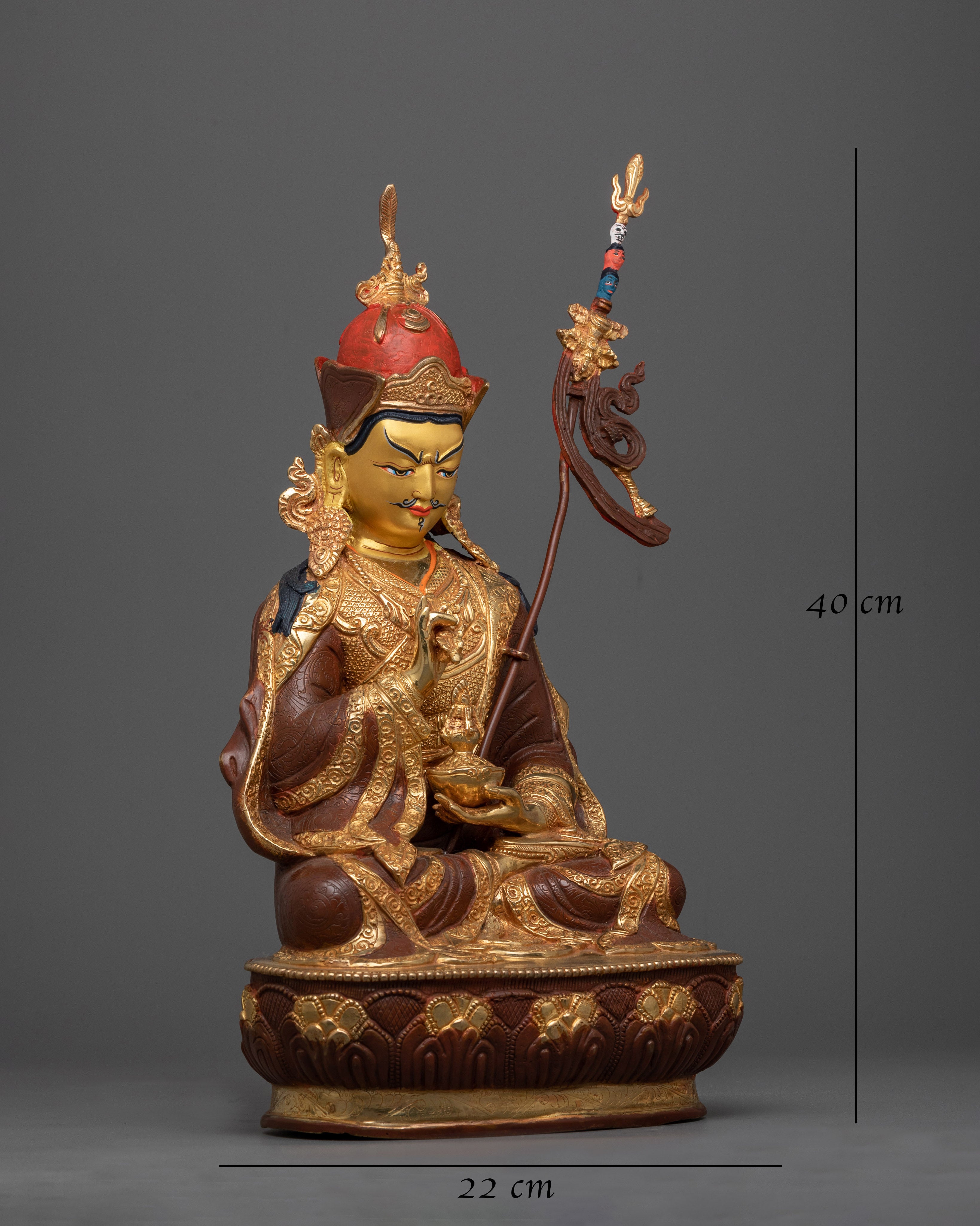 Guru Rinpoche Figure | Handcrafted Symbol of Enlightenment