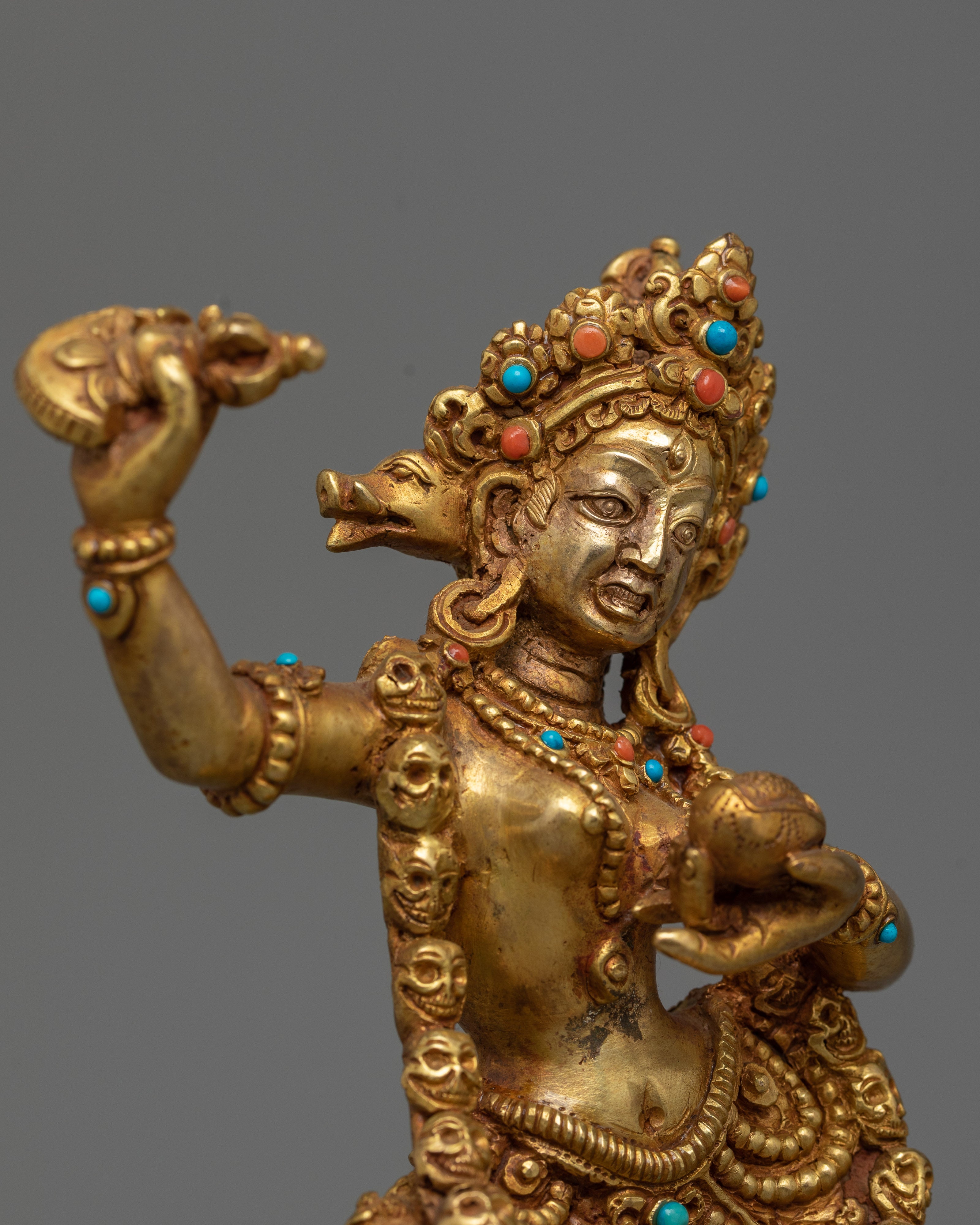 Dorje Phagmo Small Figure | Handcrafted Symbol of Empowerment