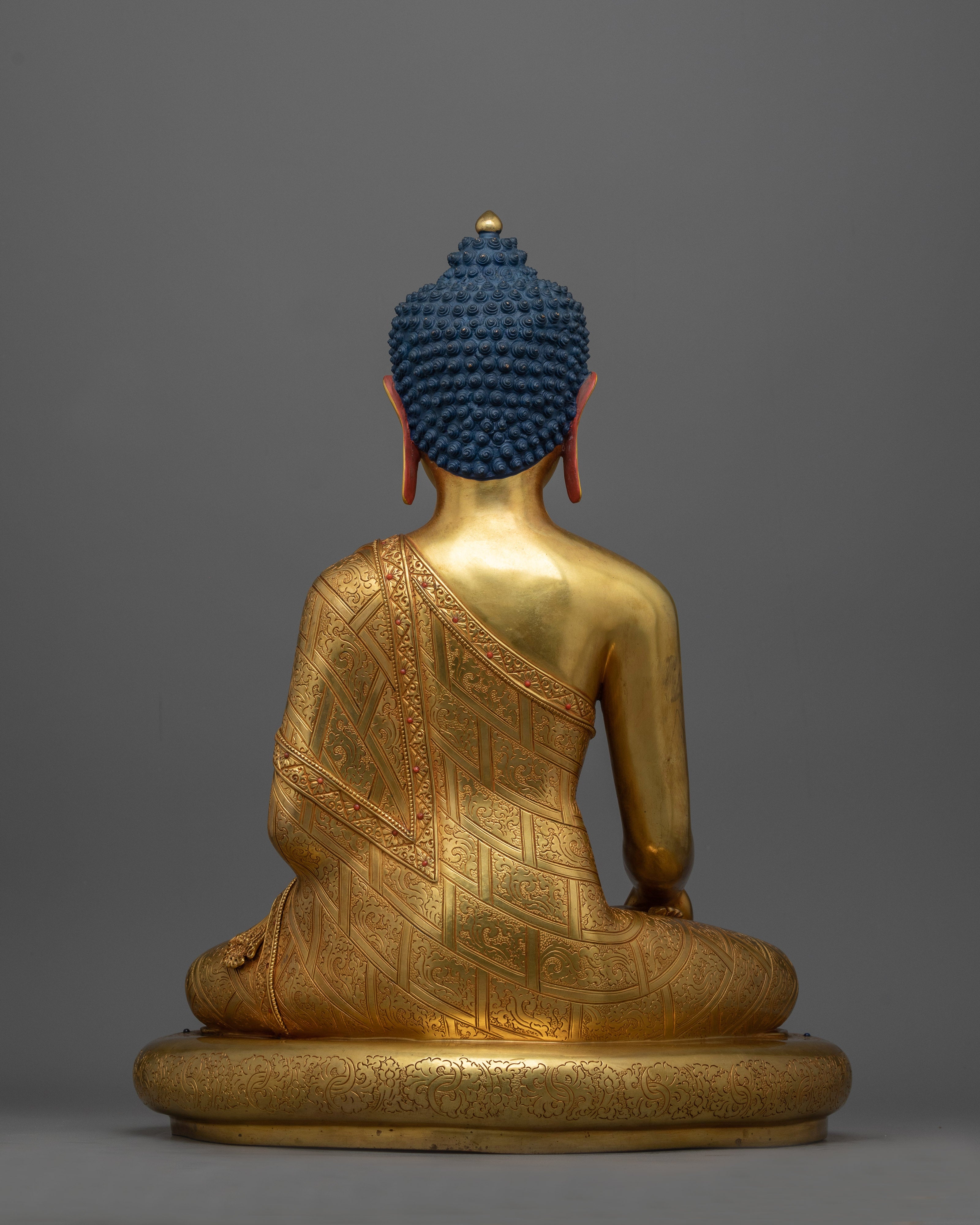 Artistic Shakyamuni Buddha Enlighten Statue | Enlightenment Dharma Teacher