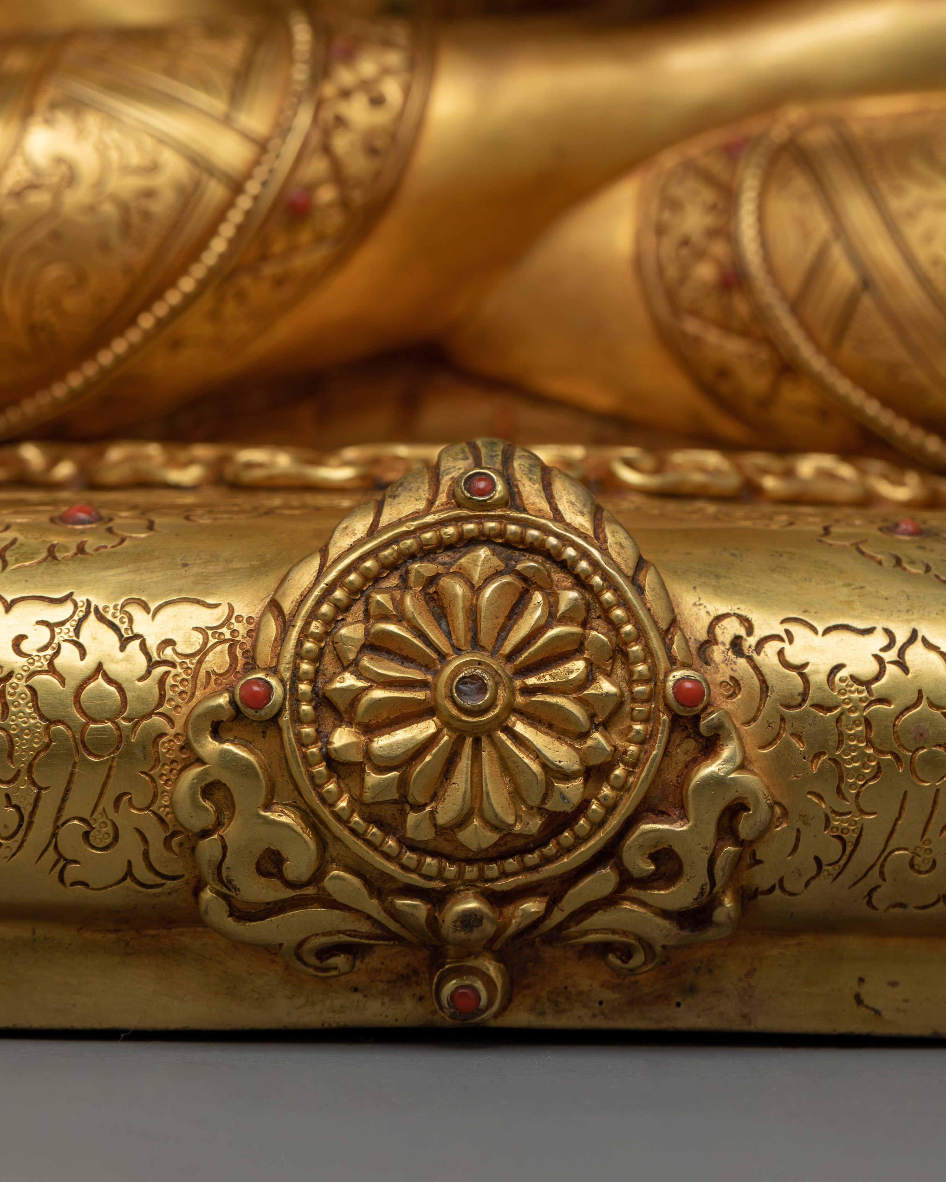 Artistic Shakyamuni Buddha Enlighten Statue | Enlightenment Dharma Teacher