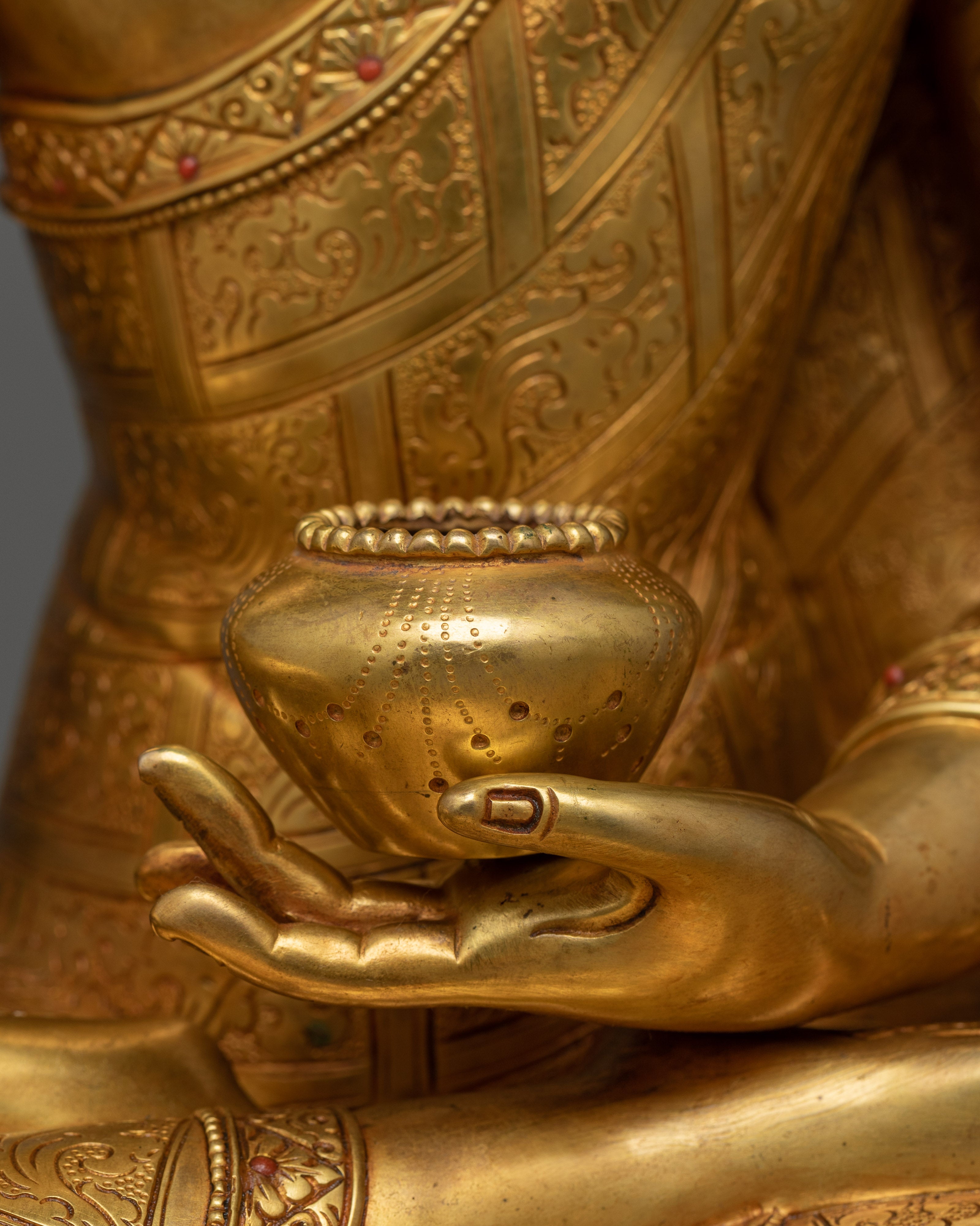 Artistic Shakyamuni Buddha Enlighten Statue | Enlightenment Dharma Teacher