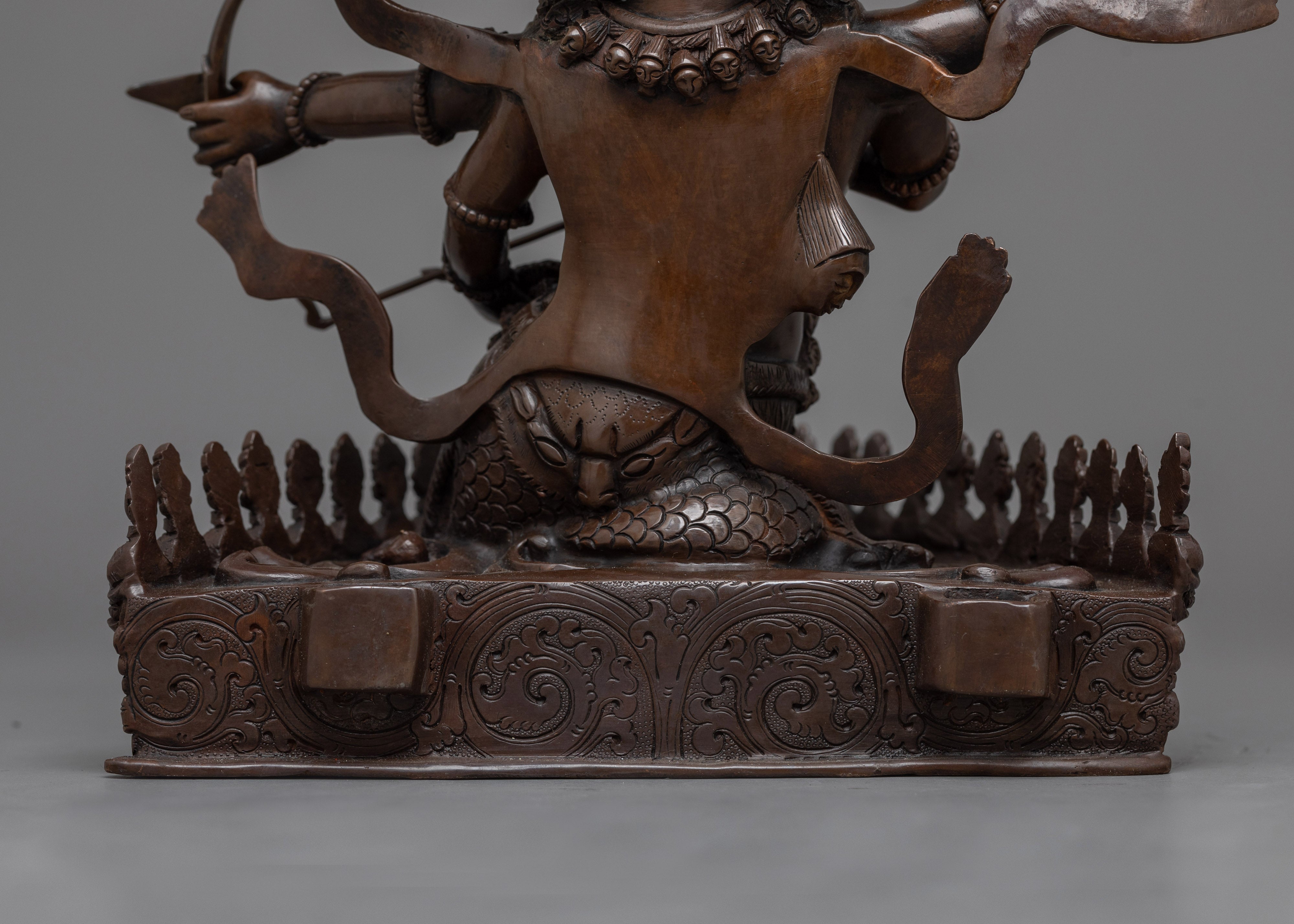 Three Dharmapalas Set | Handcrafted Guardians of Dharma