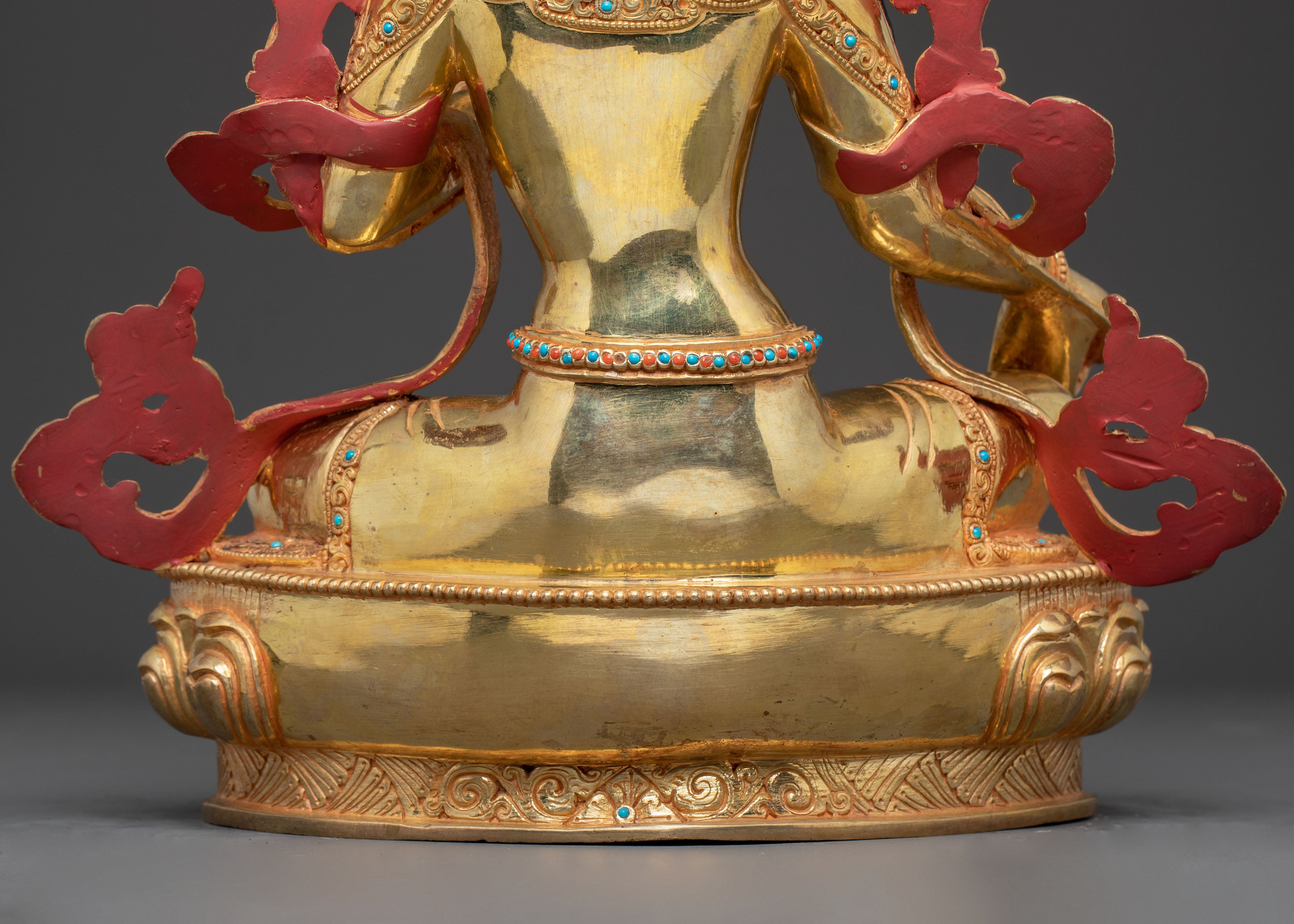 Radiant Statue of Mother Green Tara | Goddess of Compassion