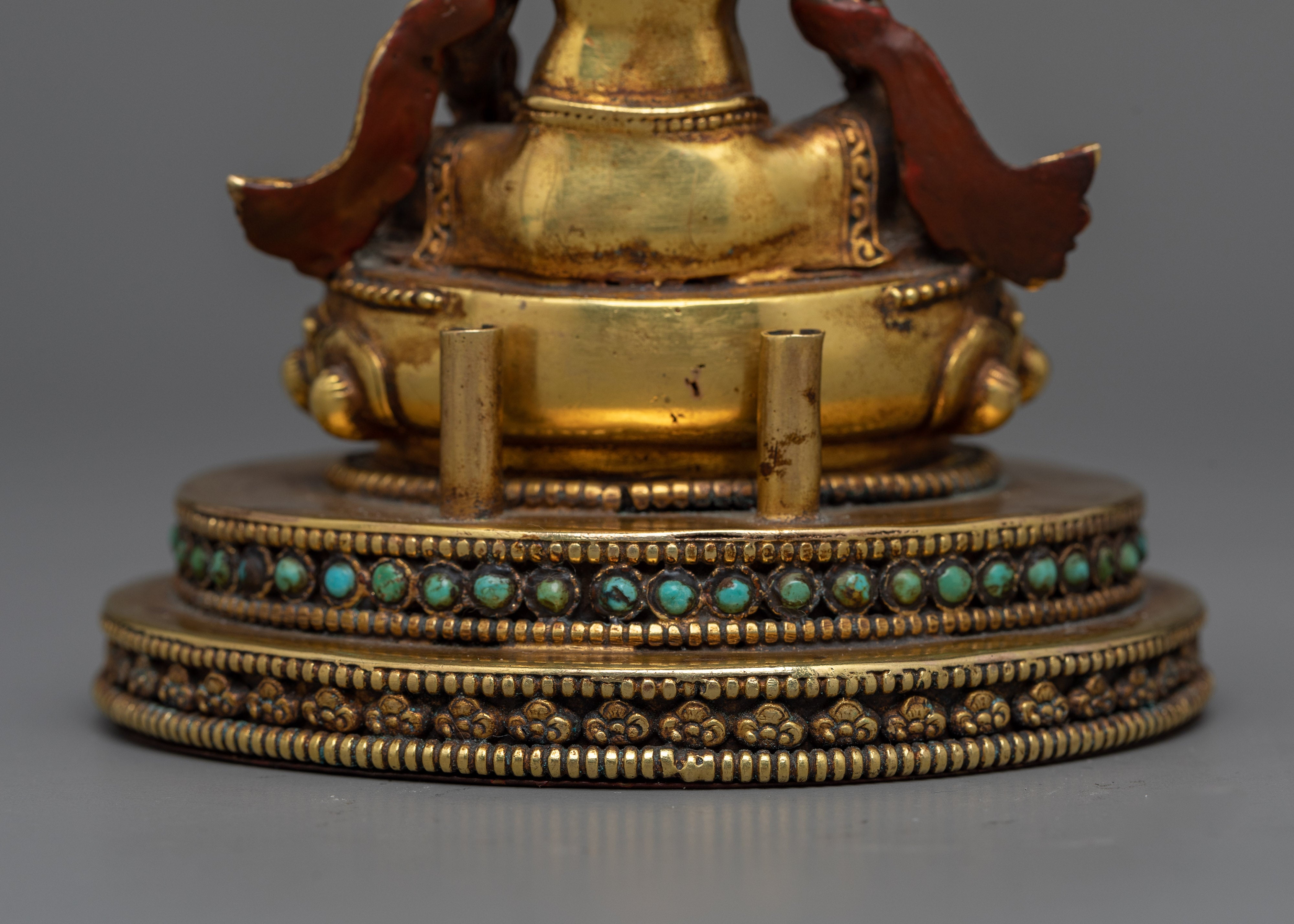Dzambhala Jewels Statue | 24K Gold-Gilded Symbol of Prosperity
