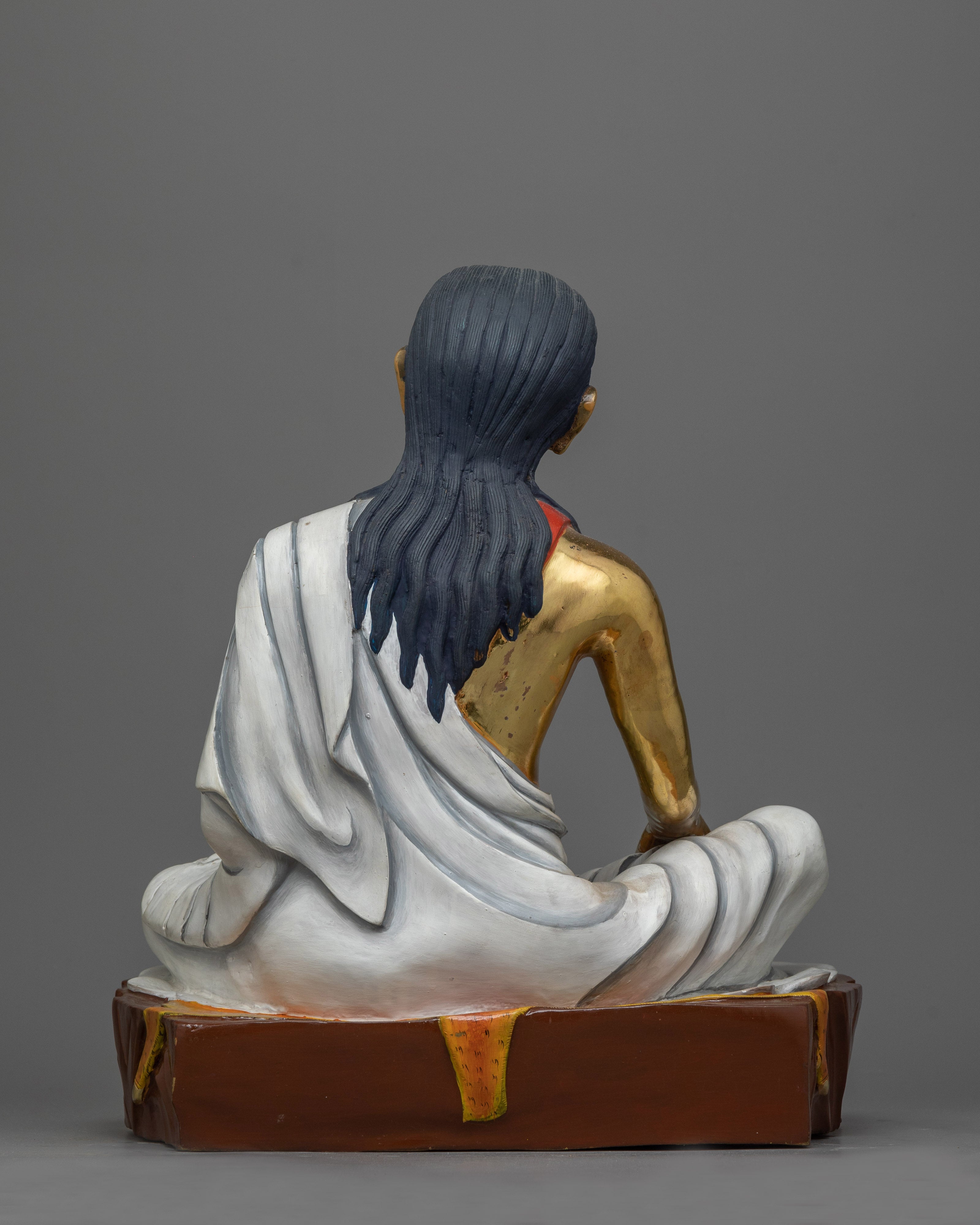 Kagyu Three Masters Statue Set | 24K Gold-Gilded Icons of Tibetan Buddhism