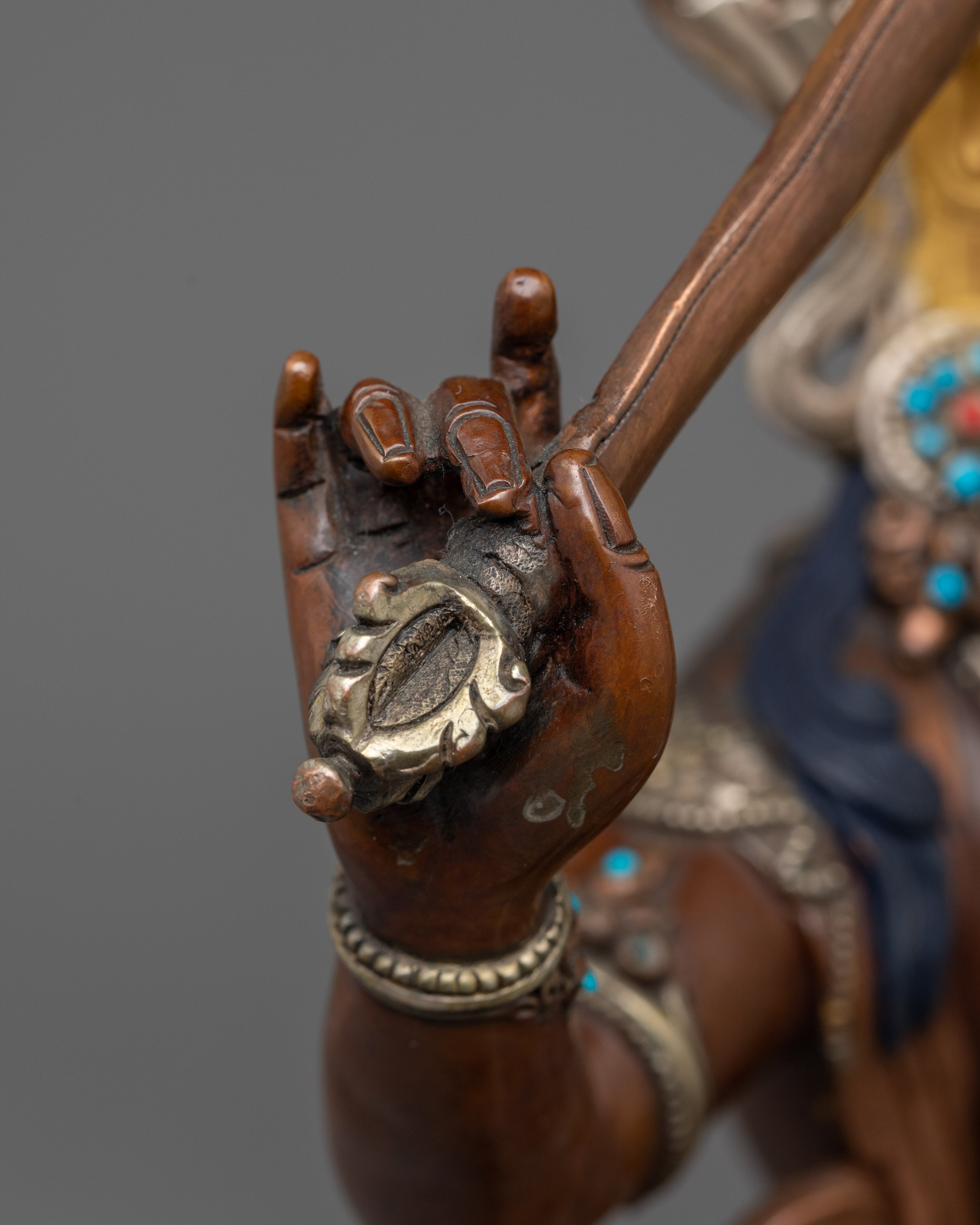 Handcrafted Manjushri Statue | Embodiment of Wisdom and Enlightenment