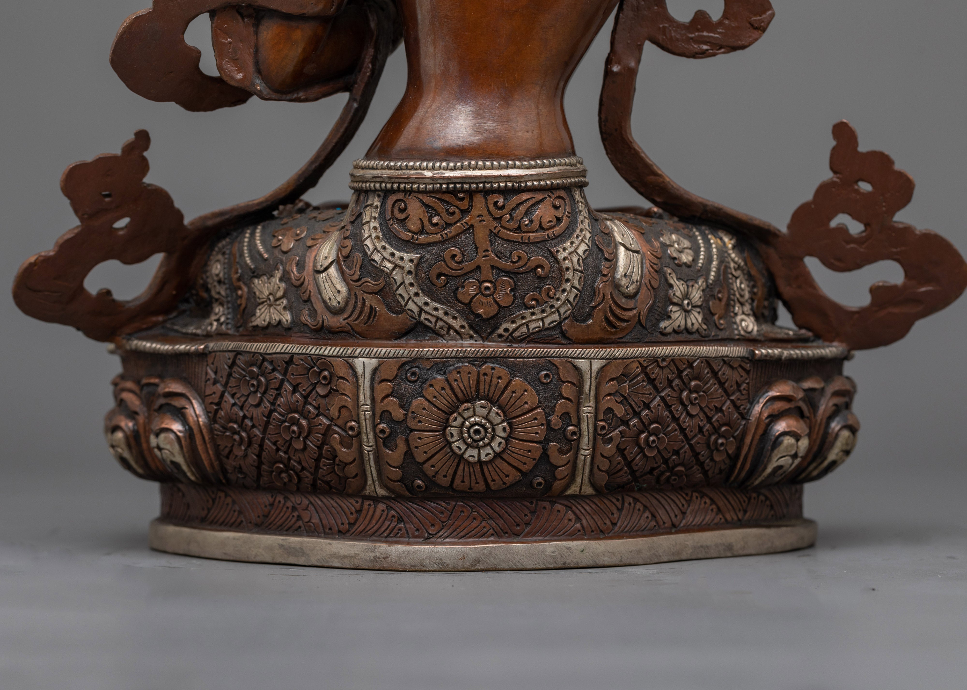 Handcrafted Manjushri Statue | Embodiment of Wisdom and Enlightenment