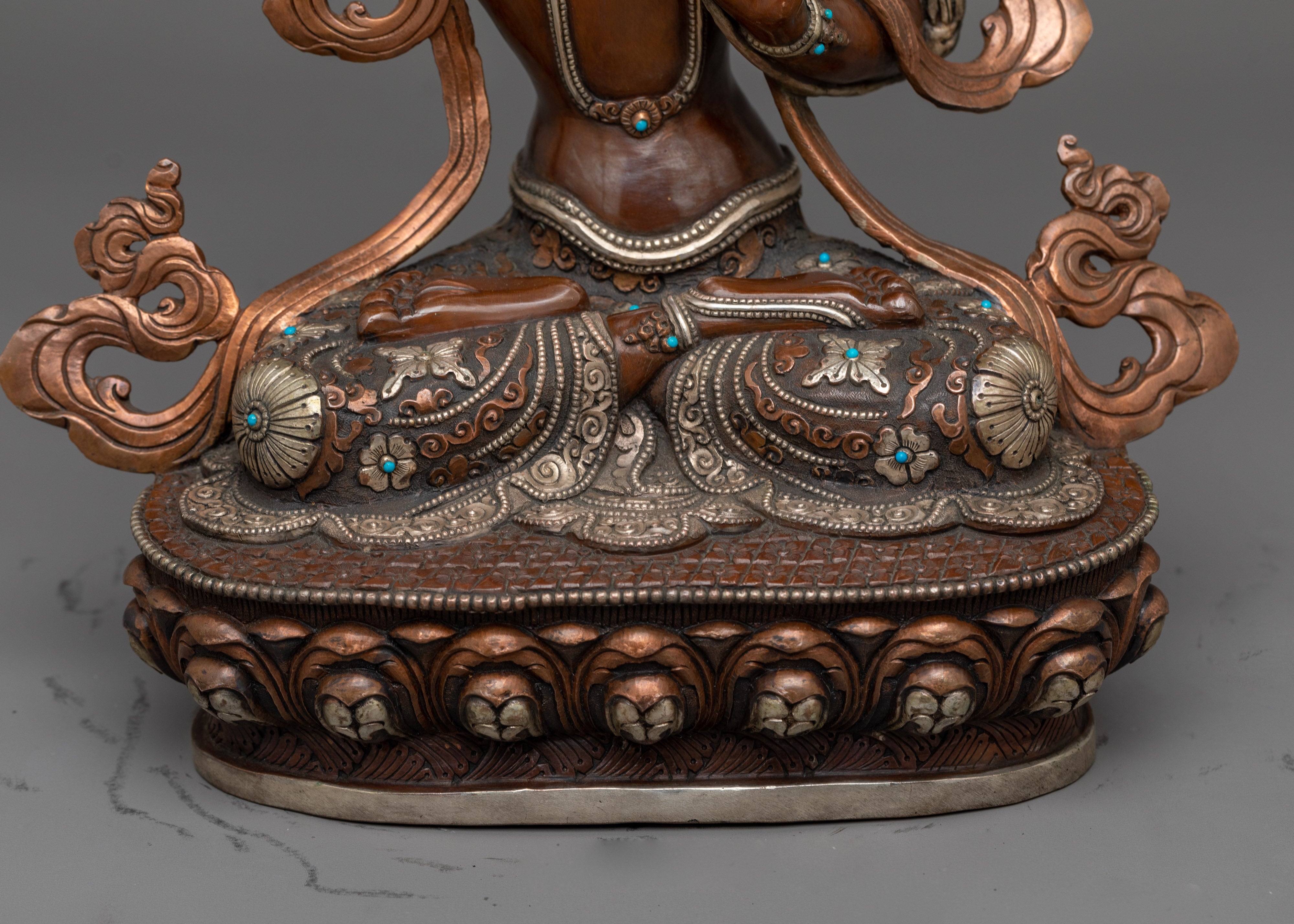 Handcrafted Manjushri Statue | Embodiment of Wisdom and Enlightenment