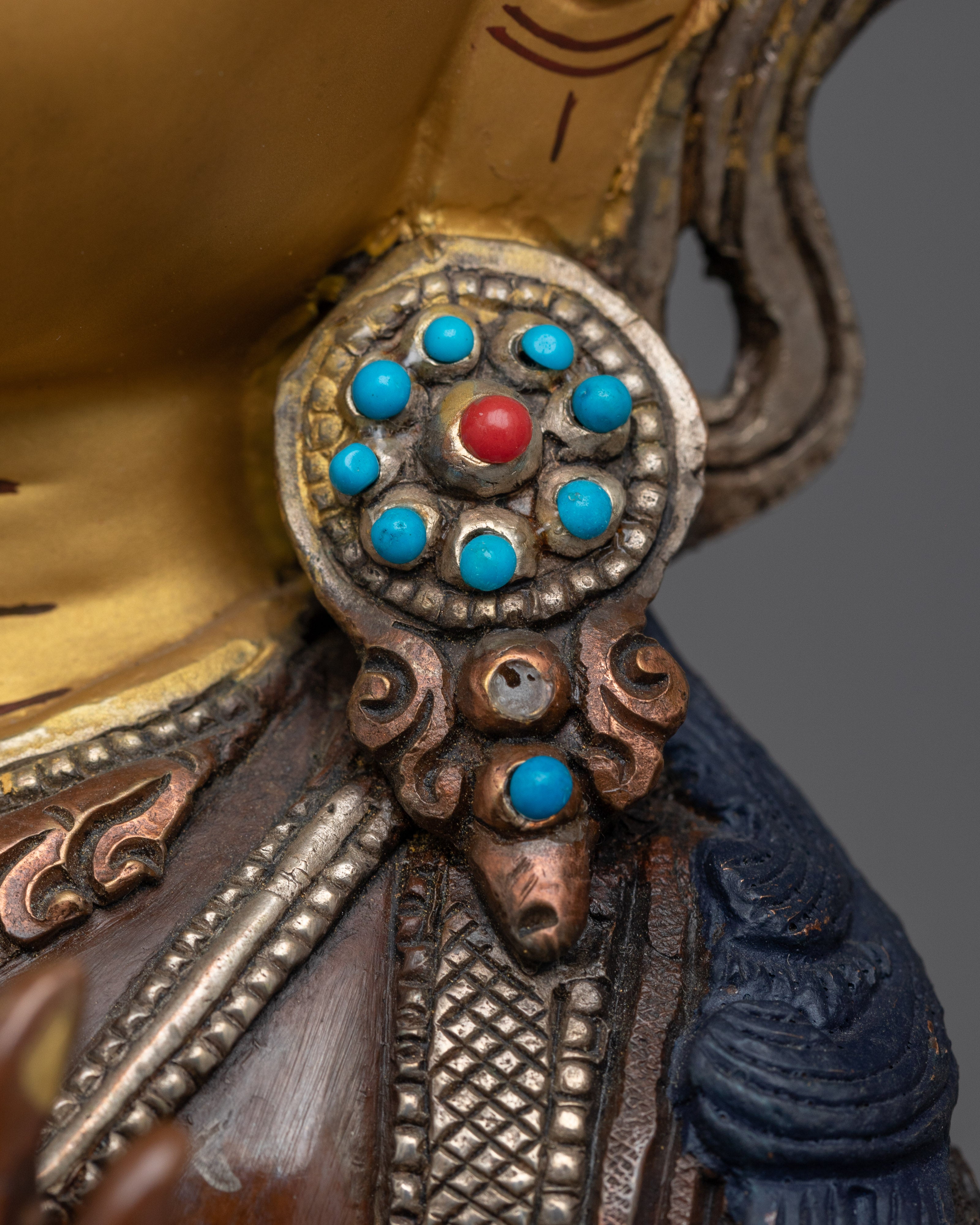 Handcrafted Manjushri Statue | Embodiment of Wisdom and Enlightenment