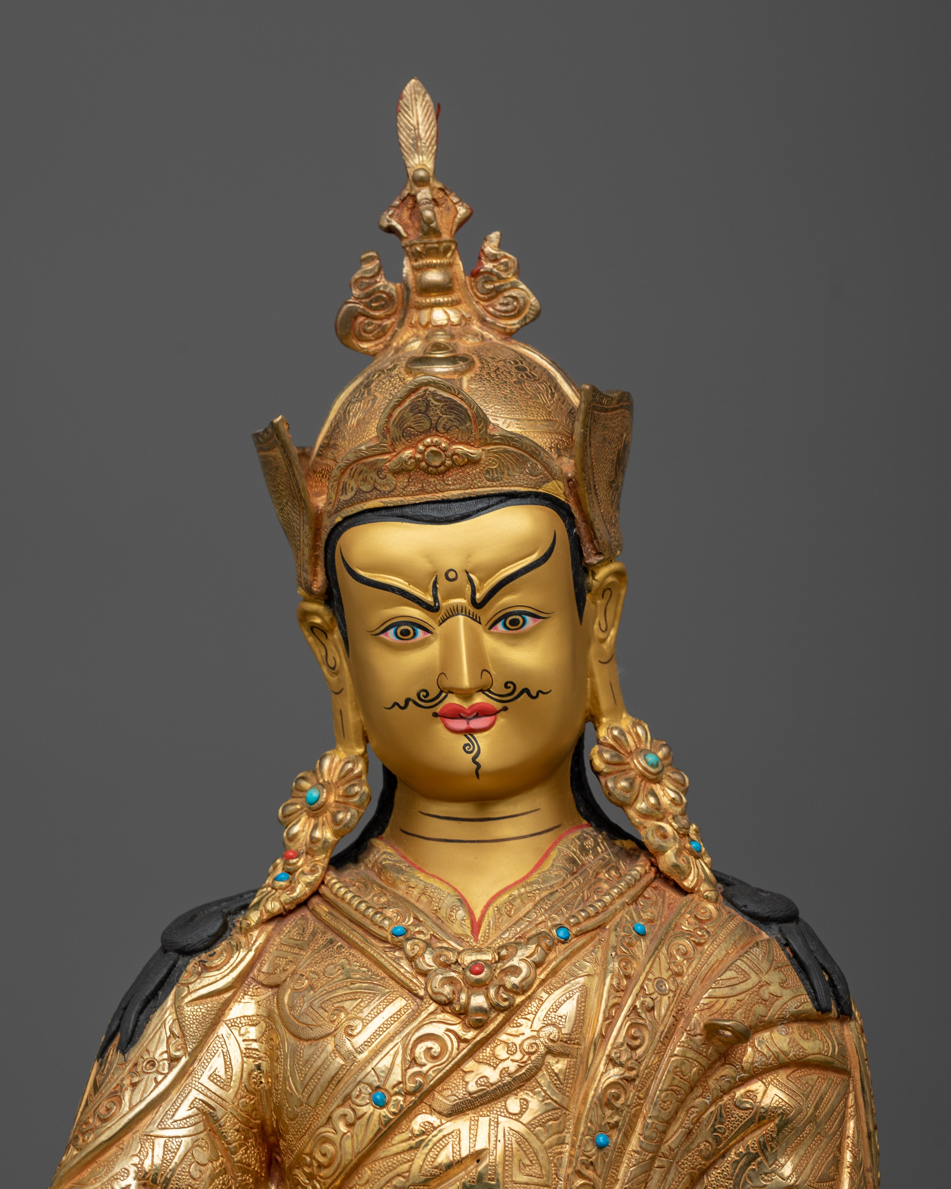 Handcrafted Guru Rinpoche Statue
