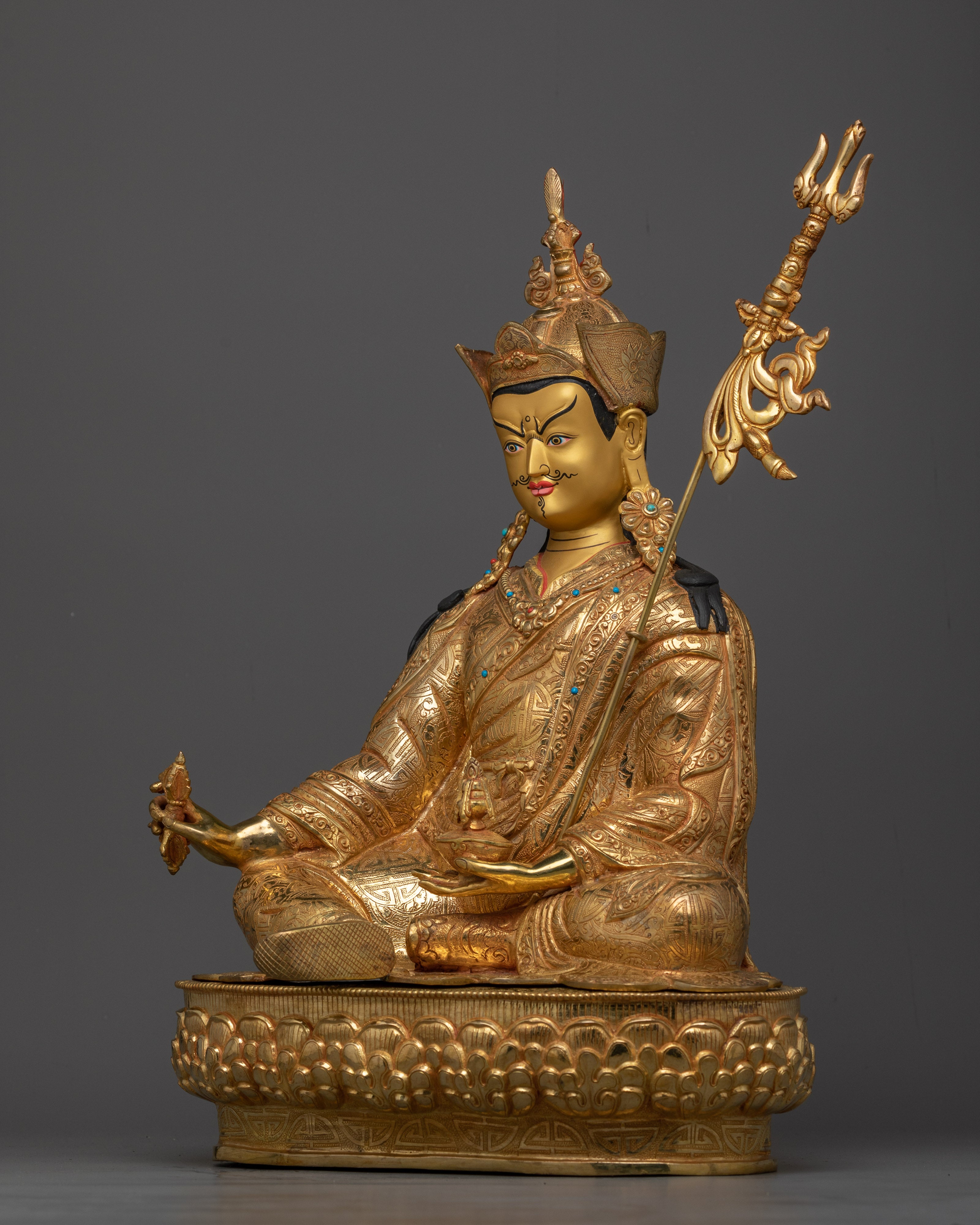 Handcrafted Guru Rinpoche Statue