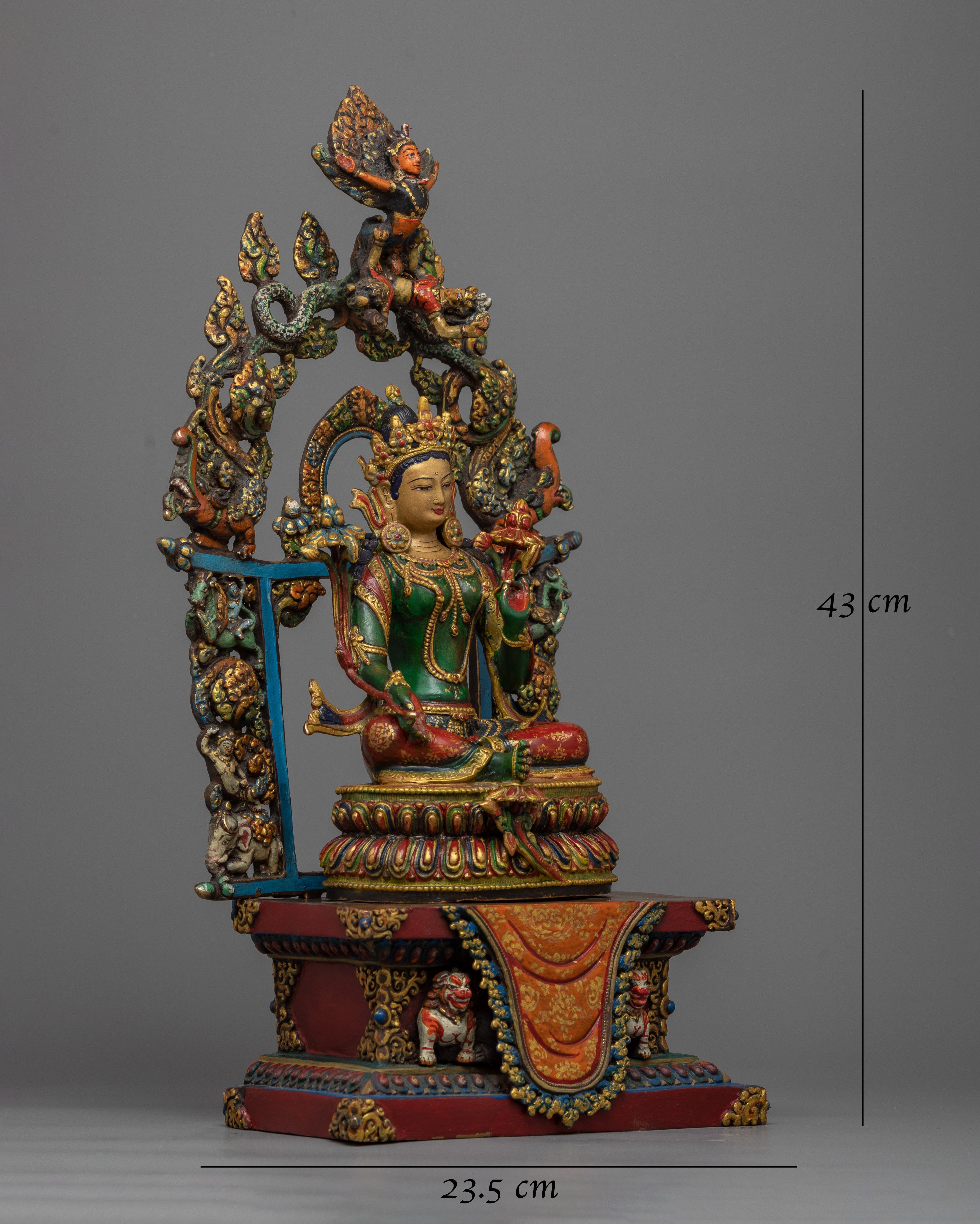 Green Tara Meditation Decor