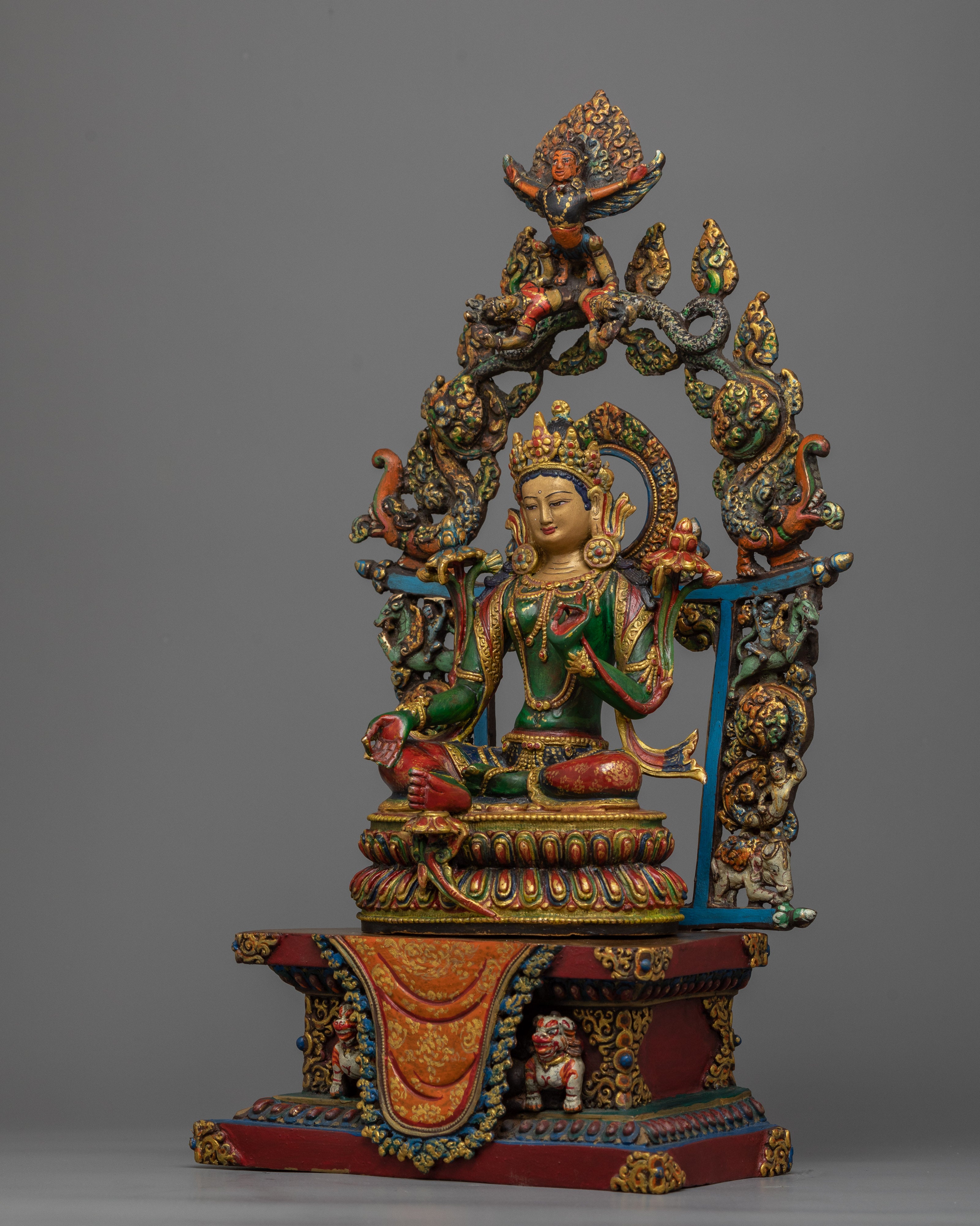 Green Tara Meditation Decor