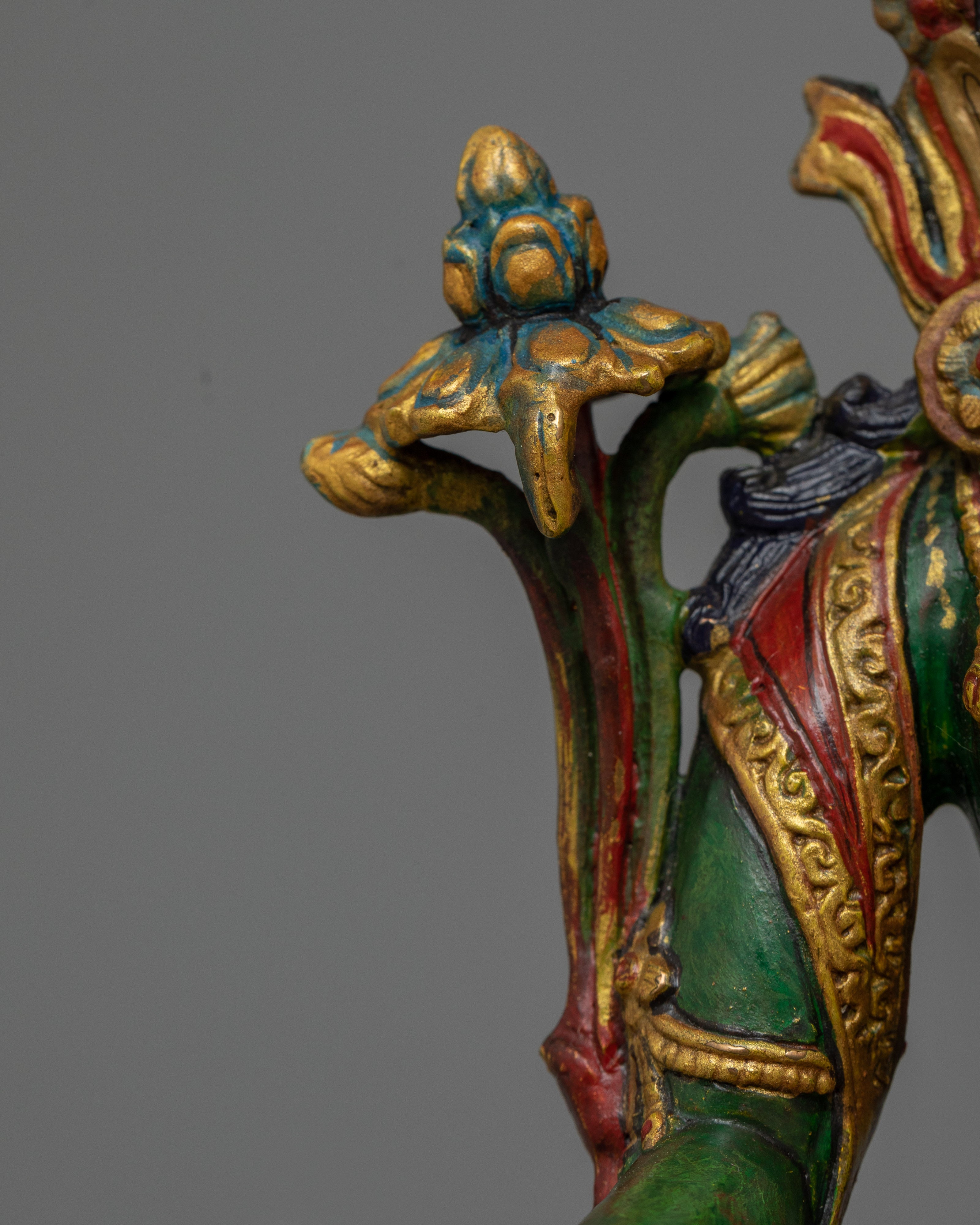 Green Tara Meditation Decor | Embodiment of Compassion and Protection