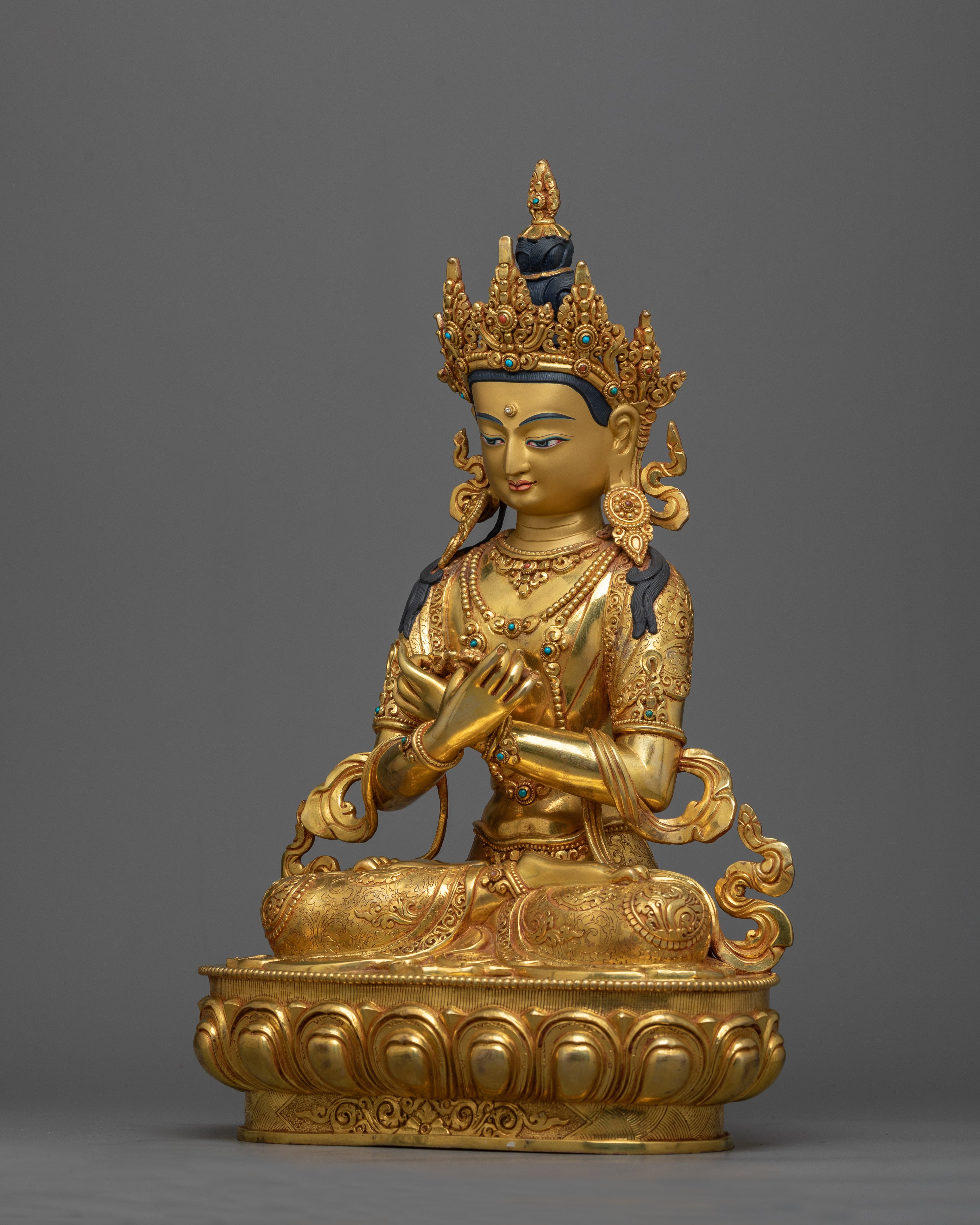 Hand Sculpted Vajradhara Figurine