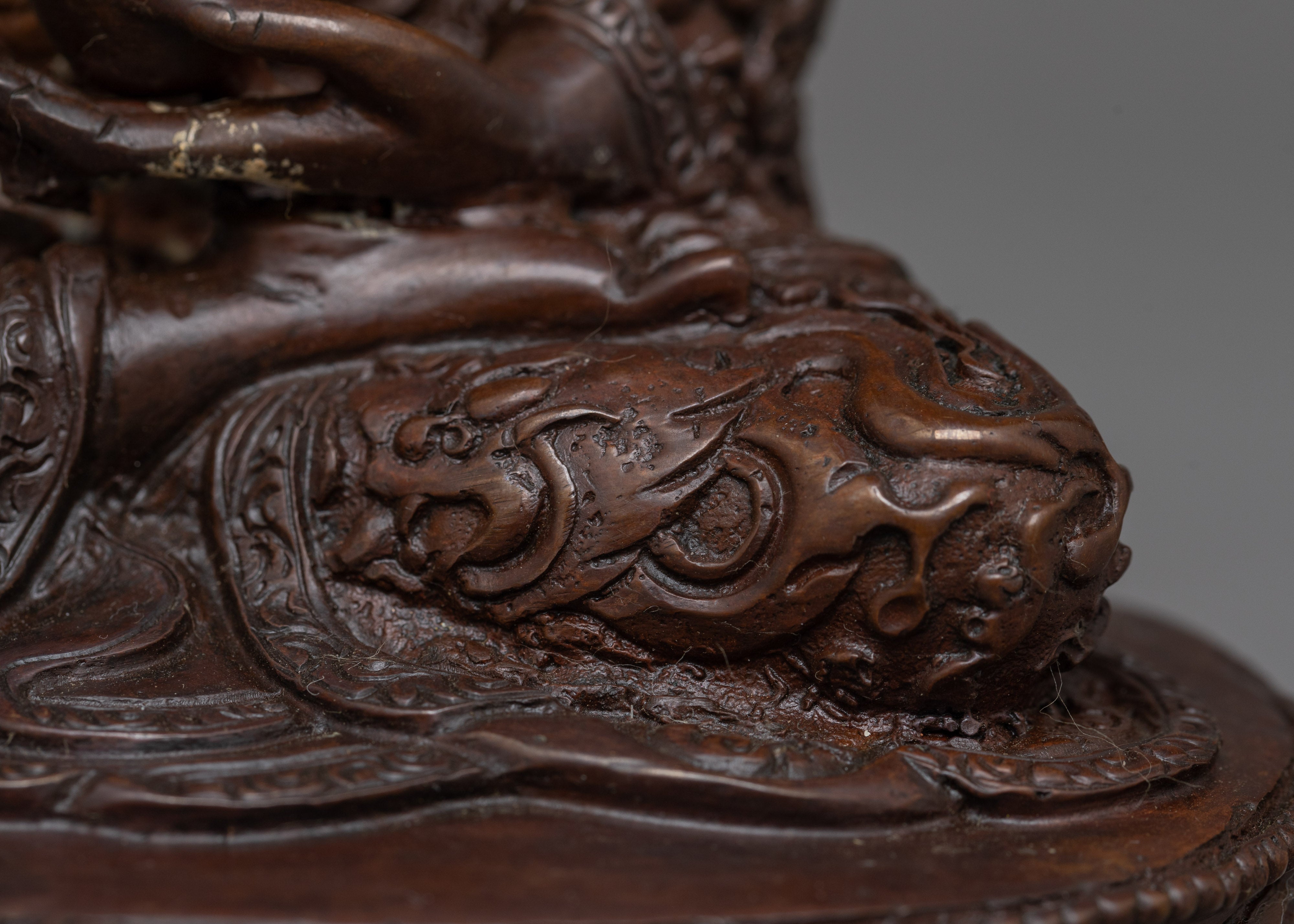 Medicine Buddha Oxidized Statue | Beacon of Healing and Serenity