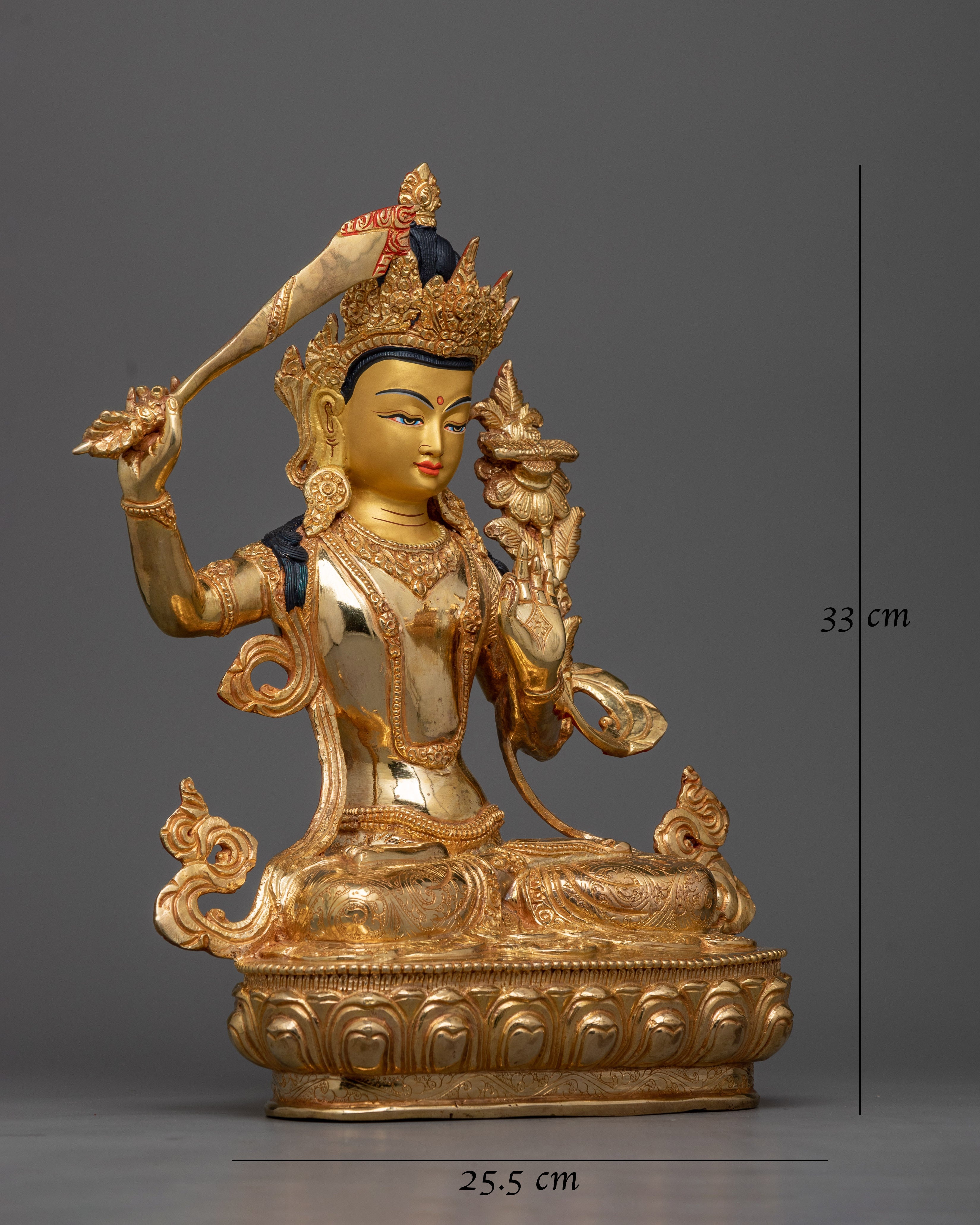handmade-manjushri-statue