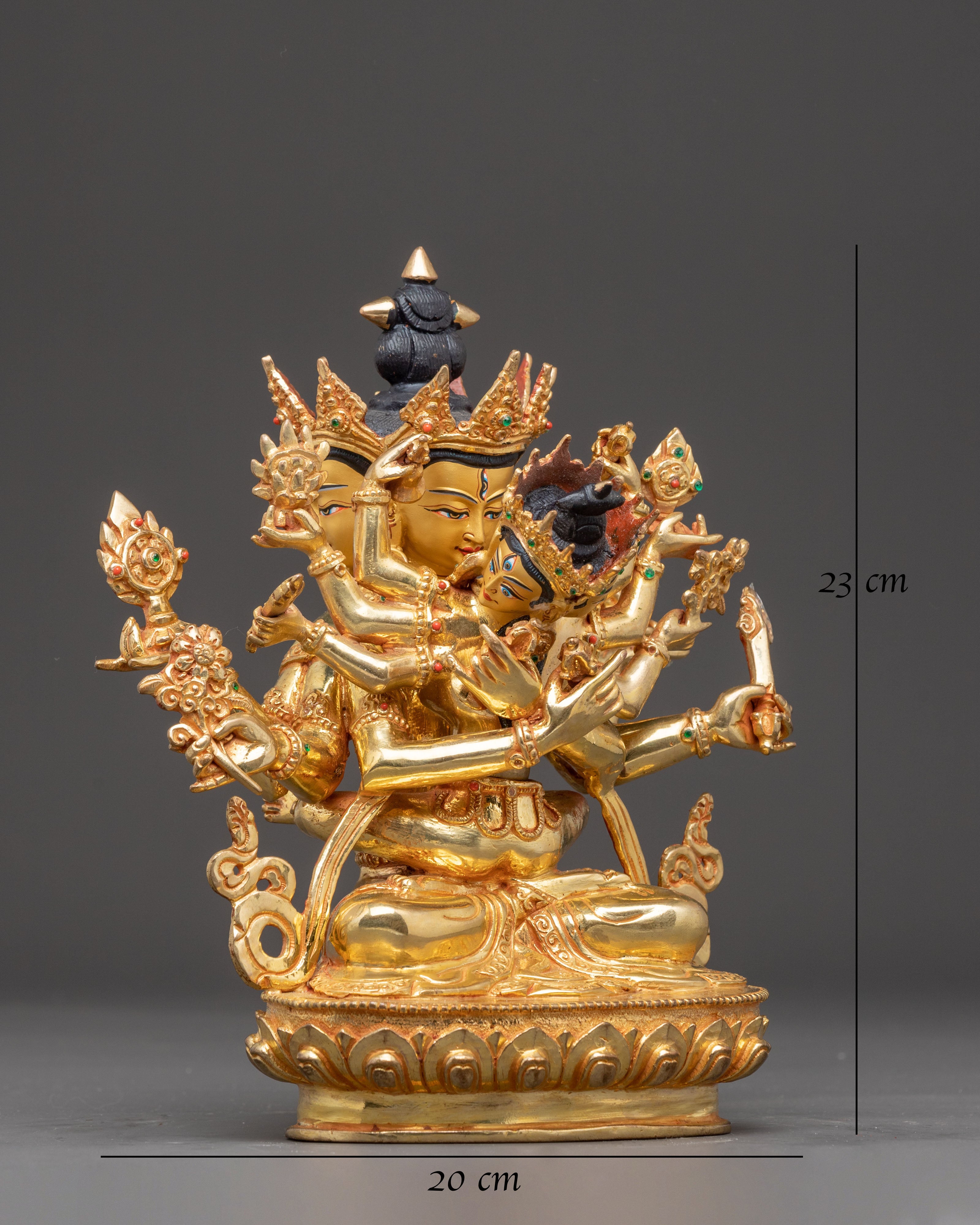 Guhyasamaja Statue: Traditional Artwork