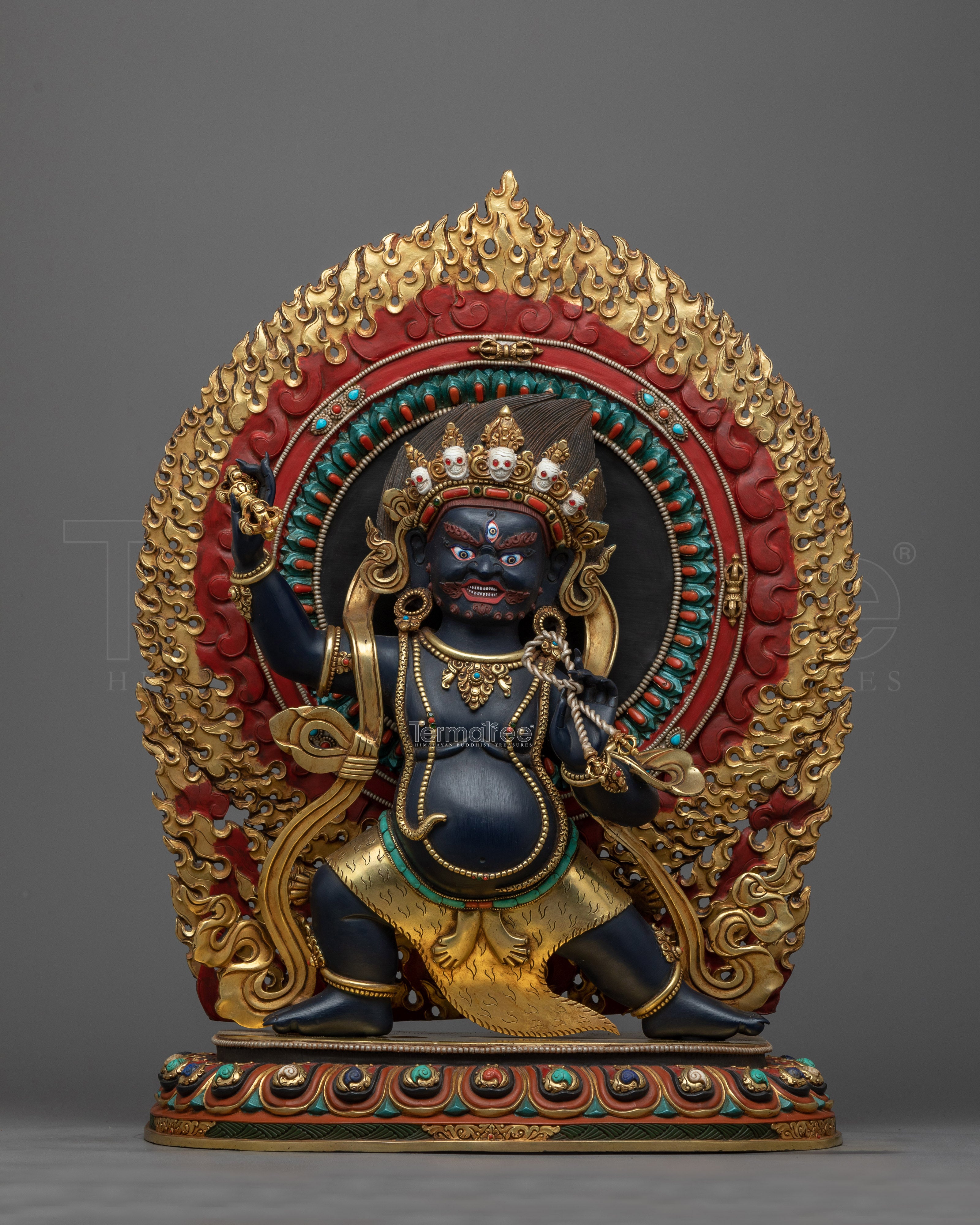 Spiritual Vajrapani Statue for Shrine | Home Decor