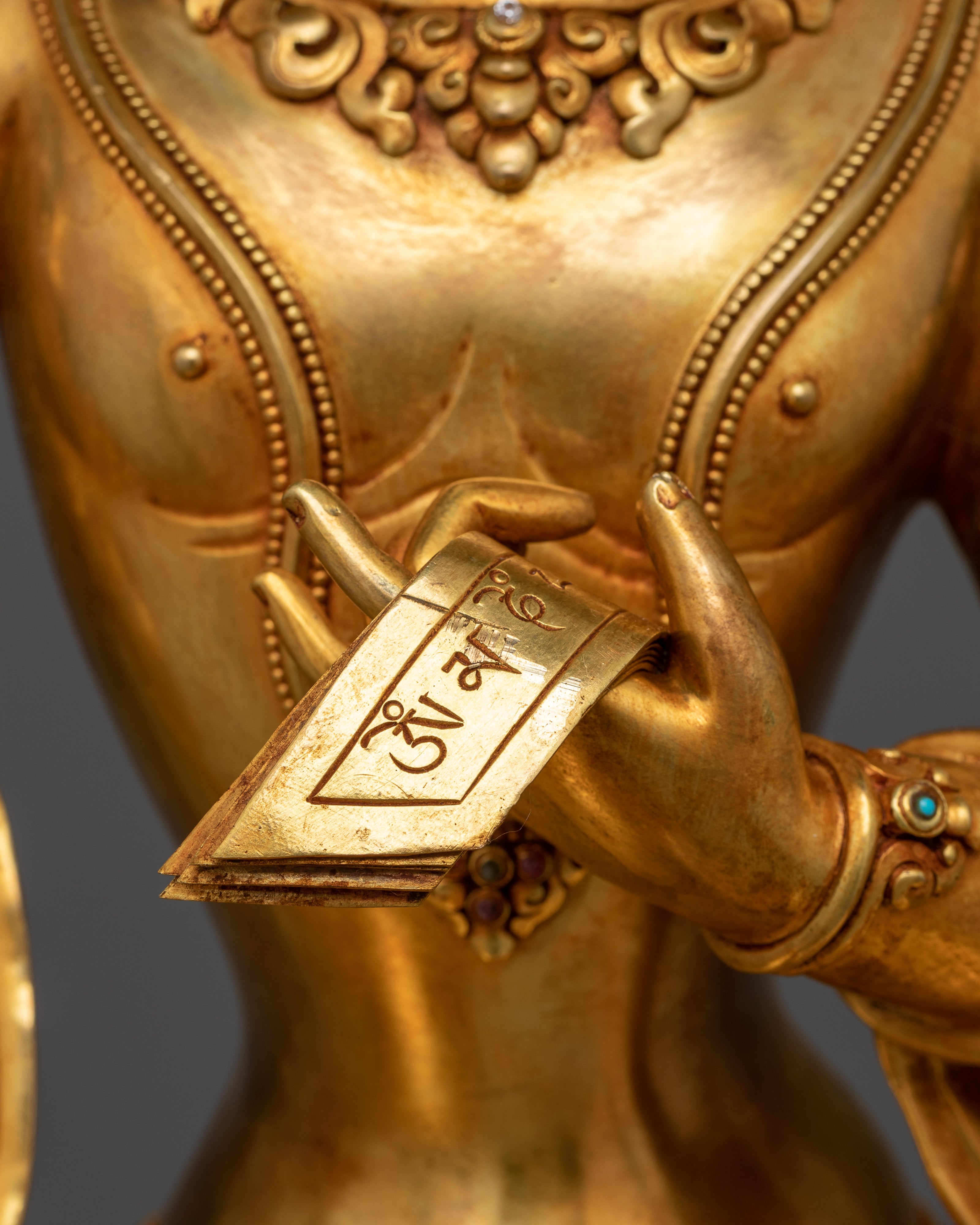 Manjushri: An Insight Wisdom Deity Statue | Sculptural Perfection
