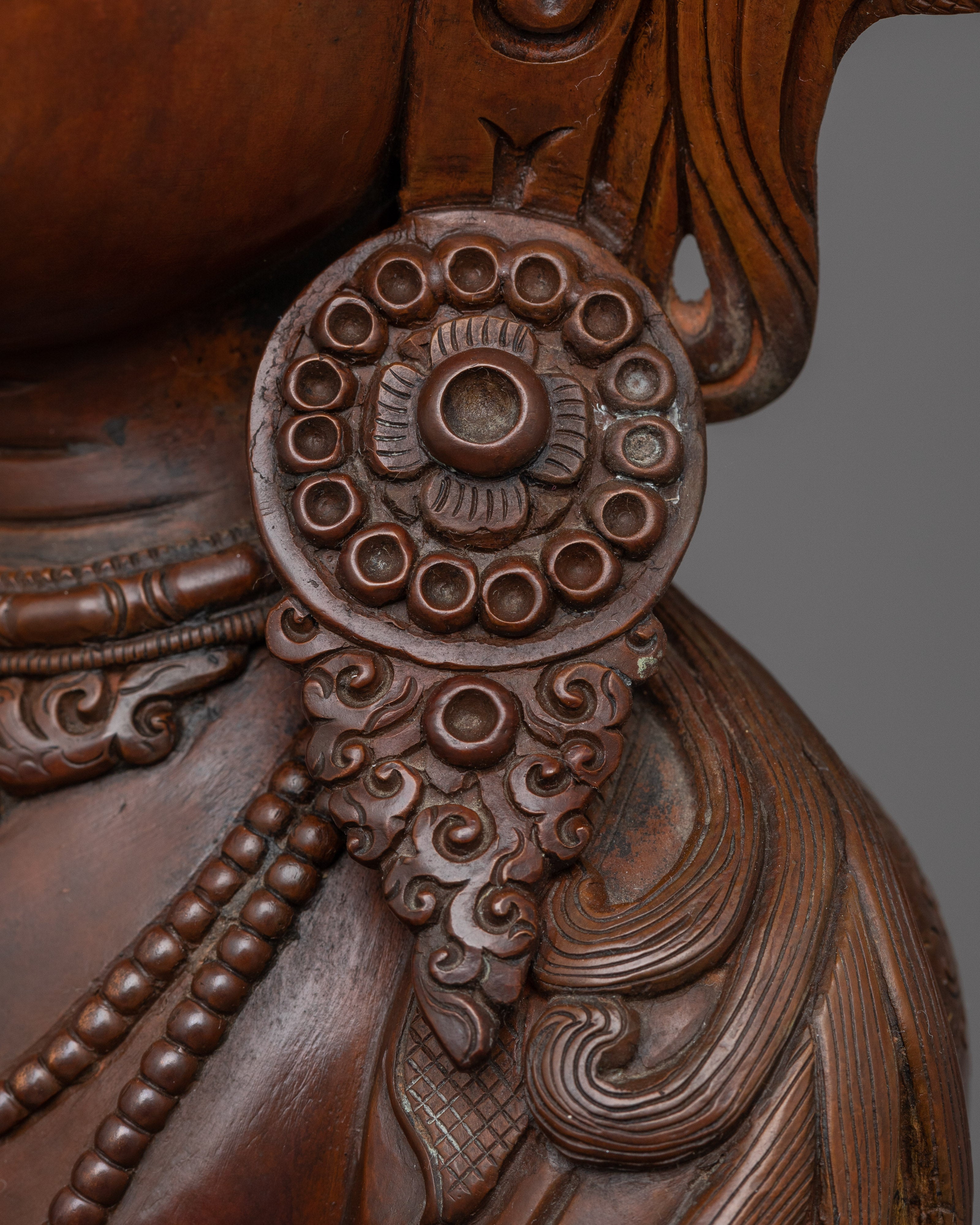 Vajradhara Oxidized Statue | Embodiment of Primordial Wisdom and Timeless Serenity