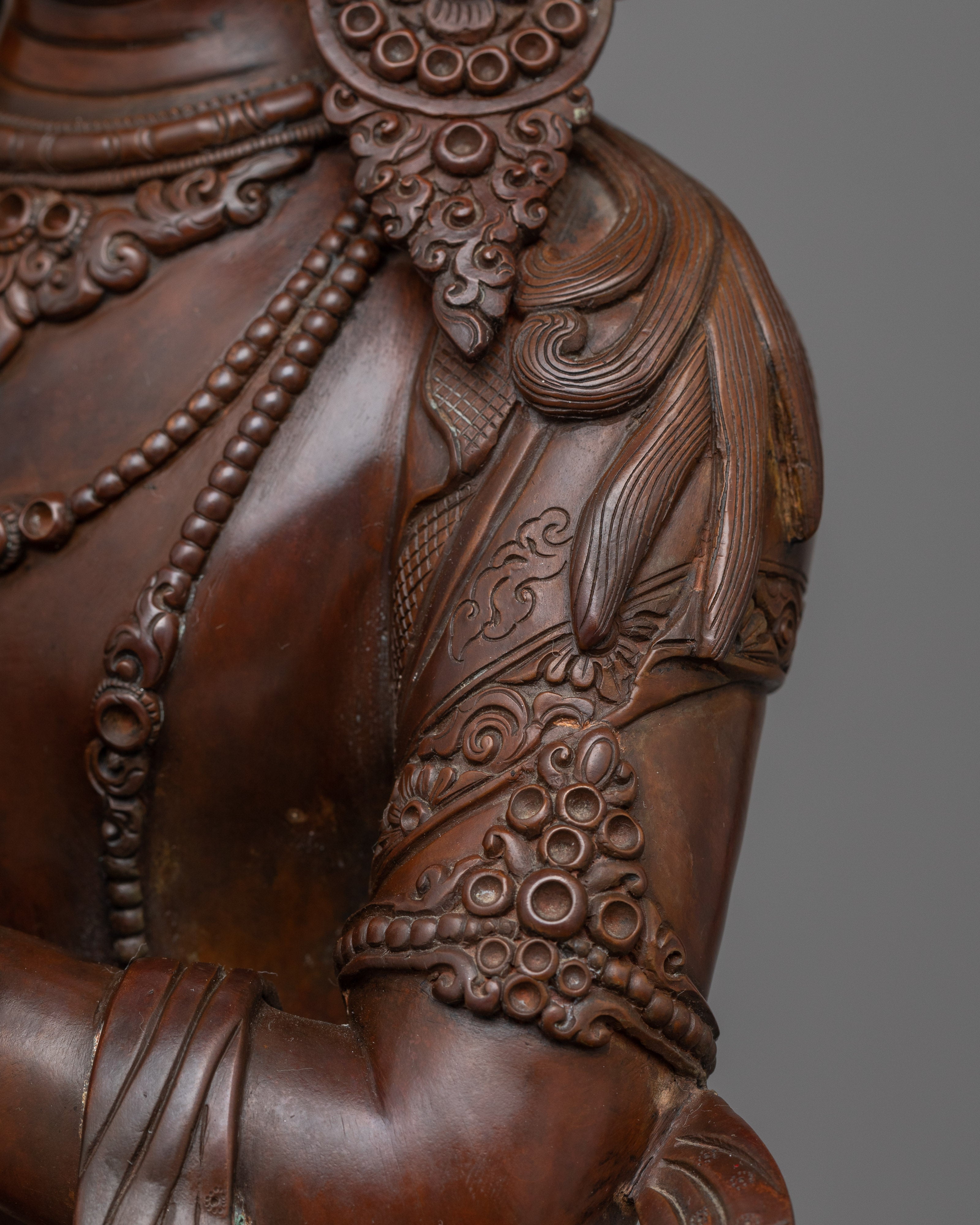 Vajradhara Oxidized Statue | Embodiment of Primordial Wisdom and Timeless Serenity