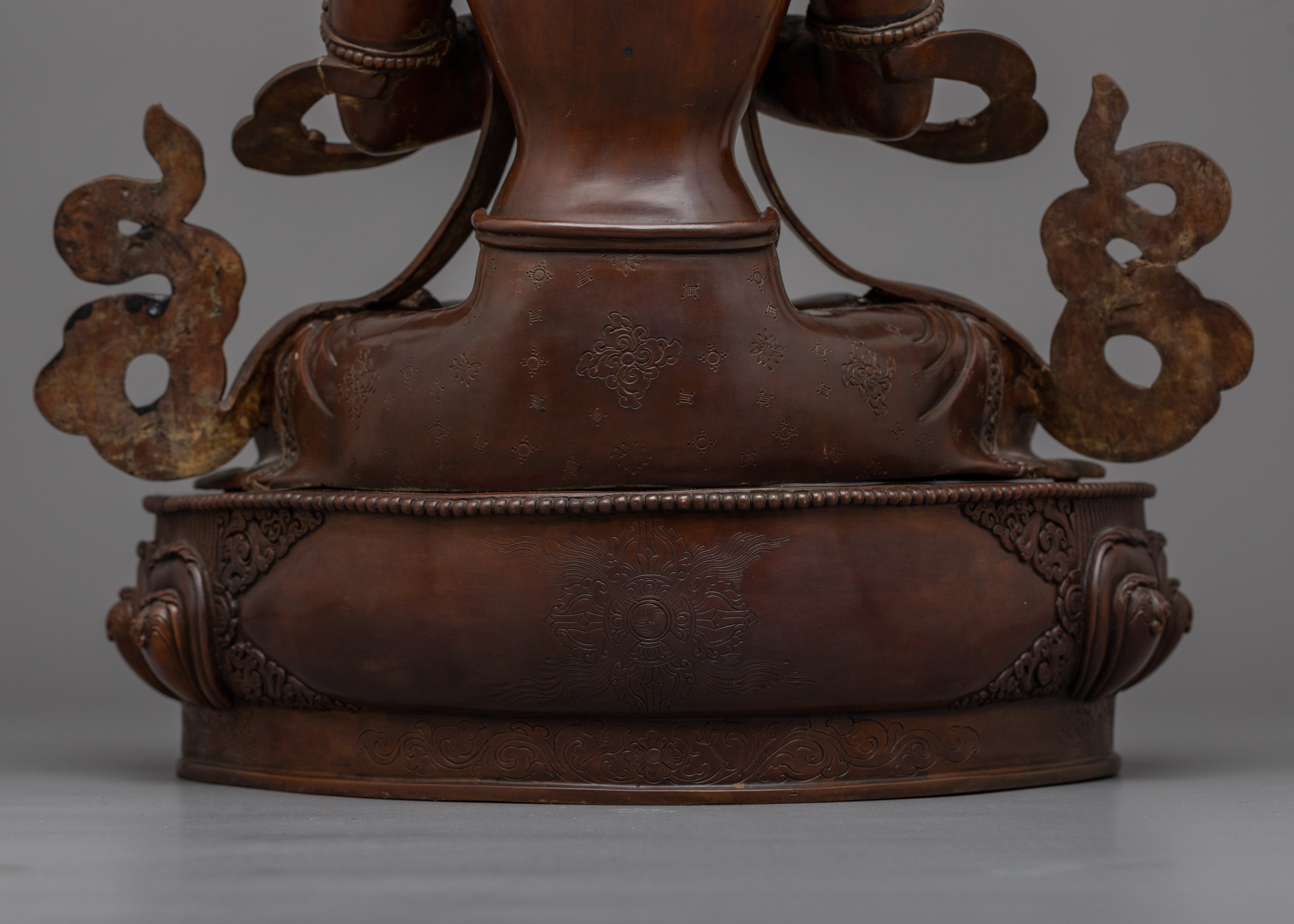Vajradhara Oxidized Statue | Embodiment of Primordial Wisdom and Timeless Serenity