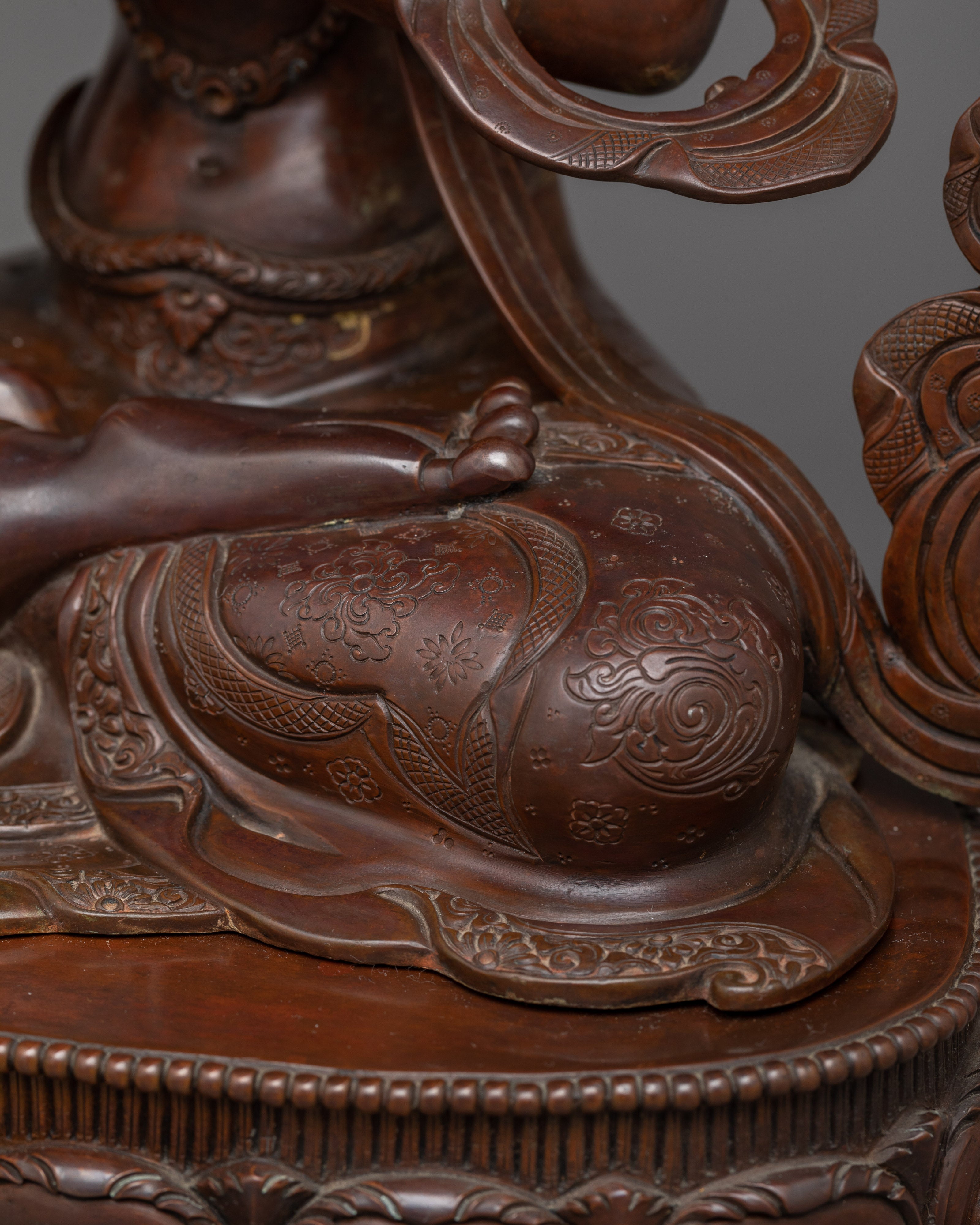 Vajradhara Oxidized Statue | Embodiment of Primordial Wisdom and Timeless Serenity