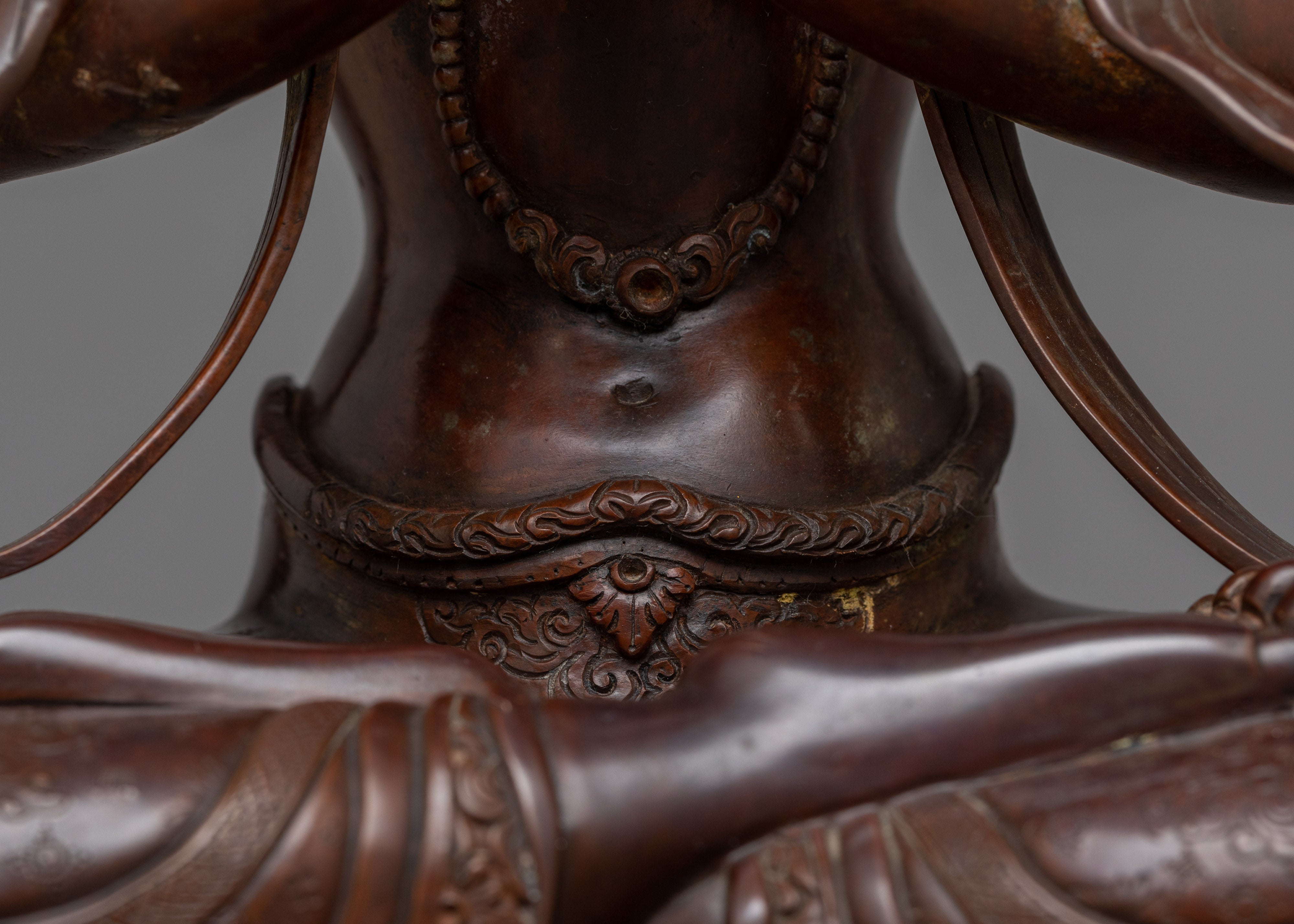 Vajradhara Oxidized Statue | Embodiment of Primordial Wisdom and Timeless Serenity