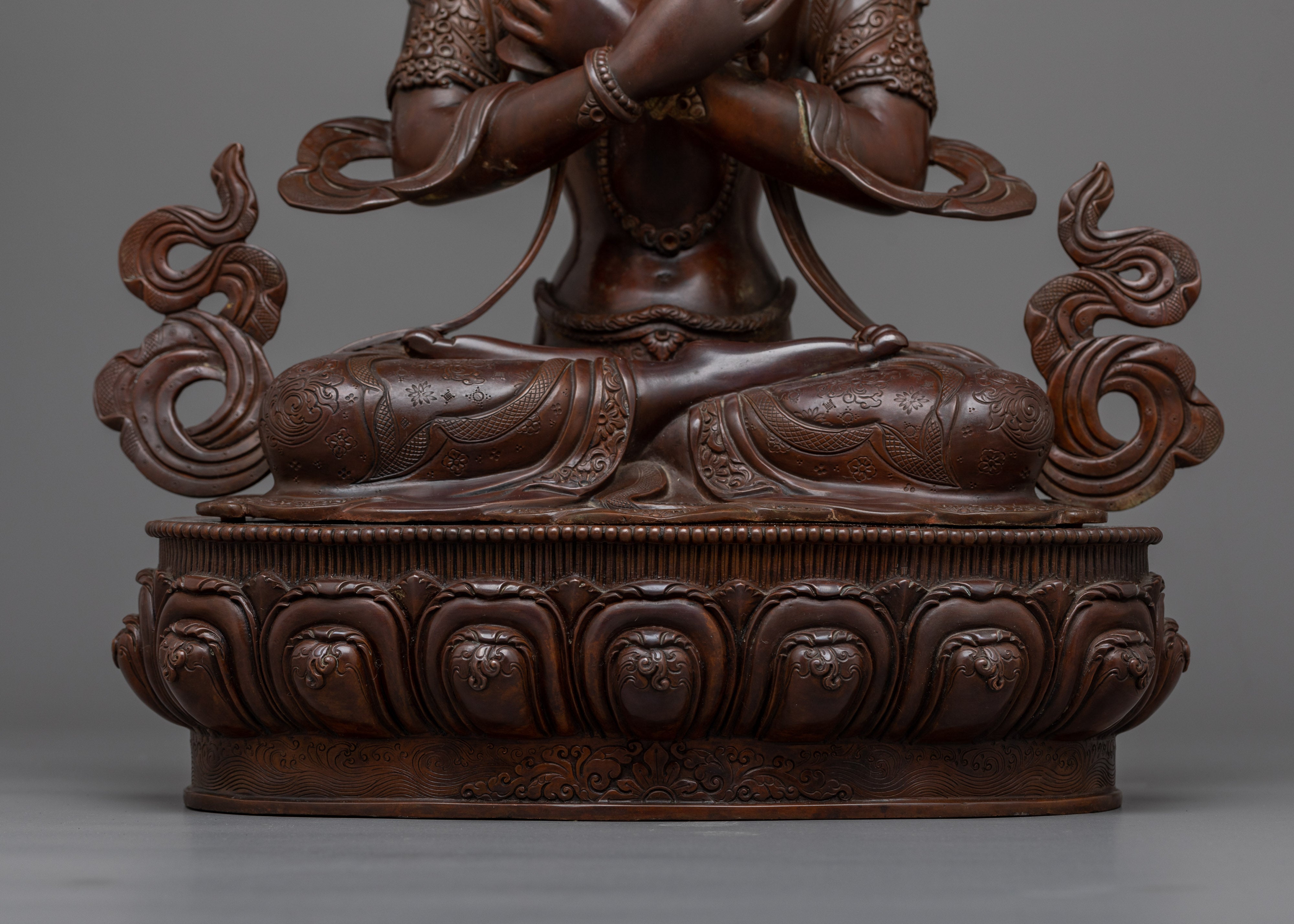 Vajradhara Oxidized Statue | Embodiment of Primordial Wisdom and Timeless Serenity