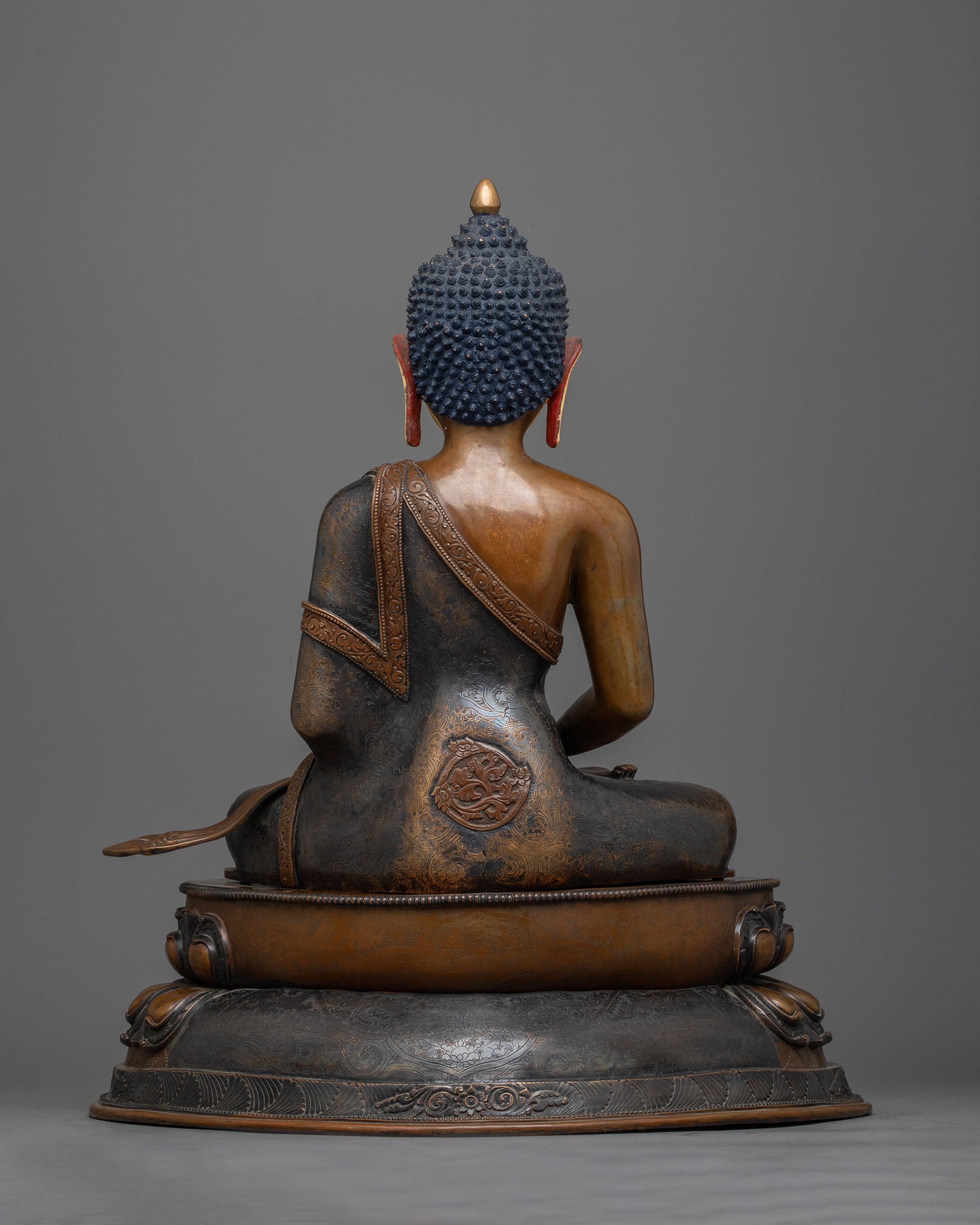Amitabha Buddhah Oxidized Statue | Embodiment of Infinite Light