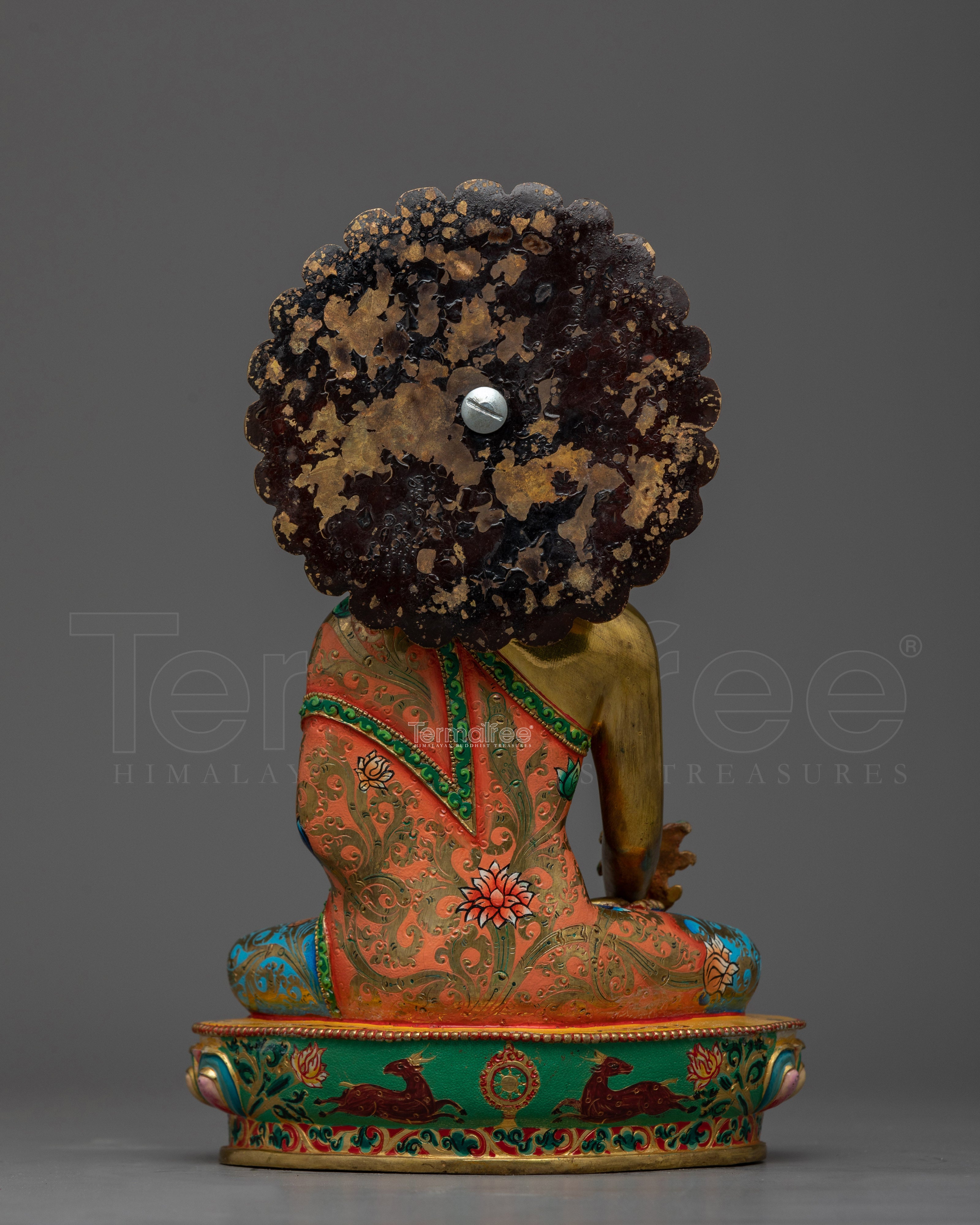 Medicine Buddha Multi-Colorful Statue | Embodiment of Healing and Compassion