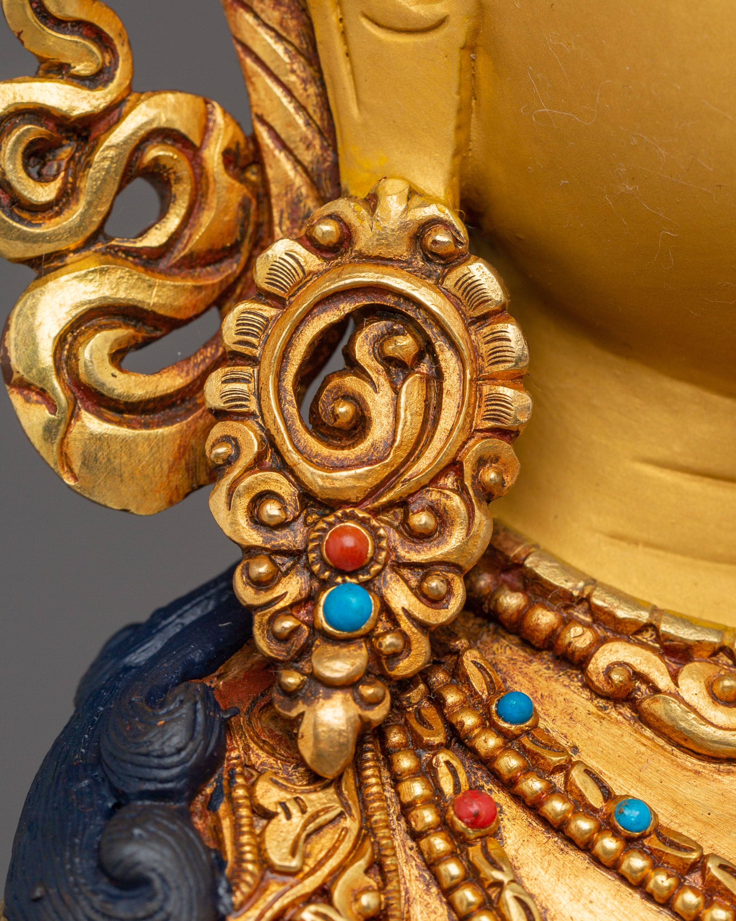 Supreme Purifier Vajrasattva Handmade Dorje Sempa Art | Tibetan Deity of Purification