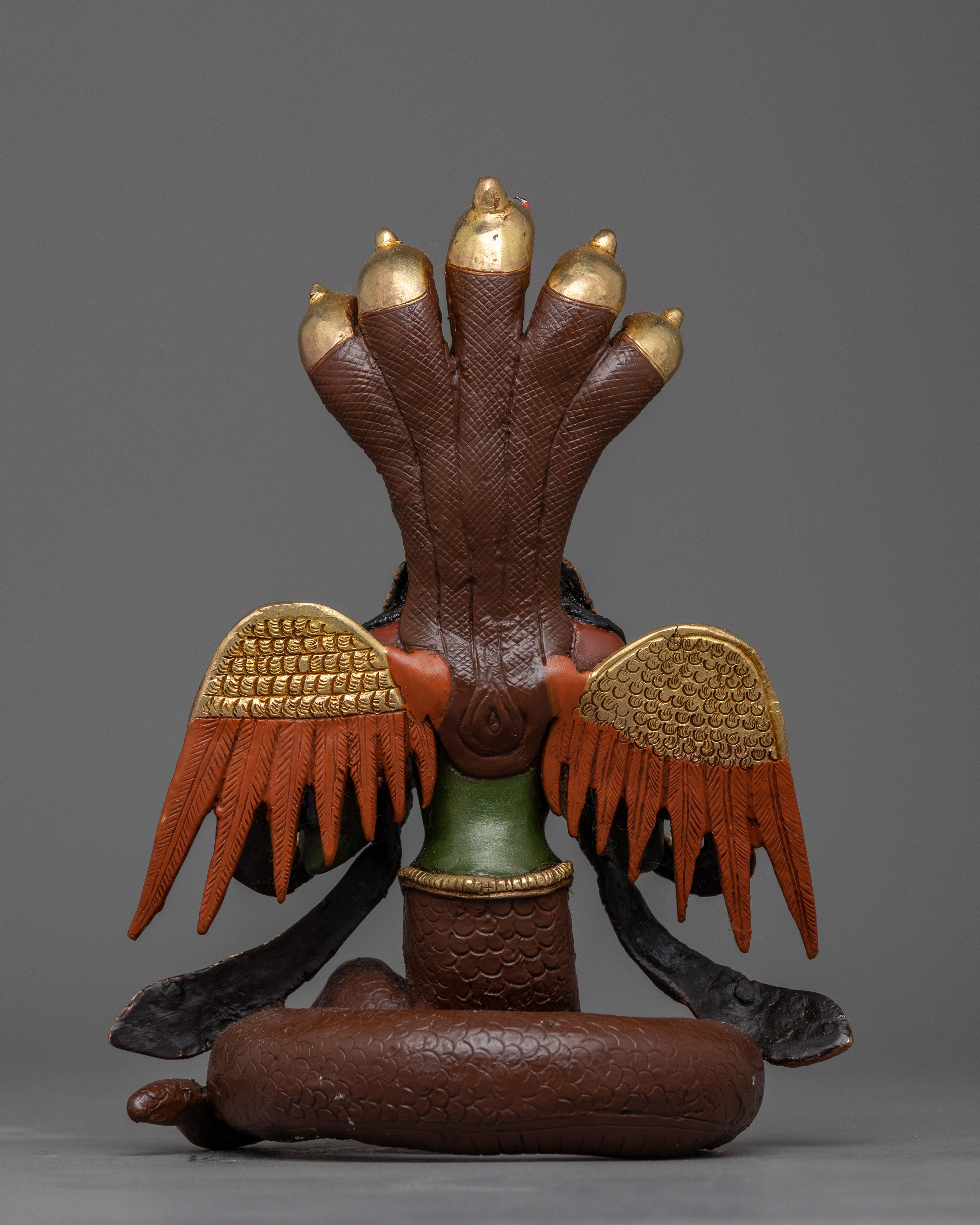 Naag Kanya Oxidized Copper Statue | Embodiment of Protection and Fertility