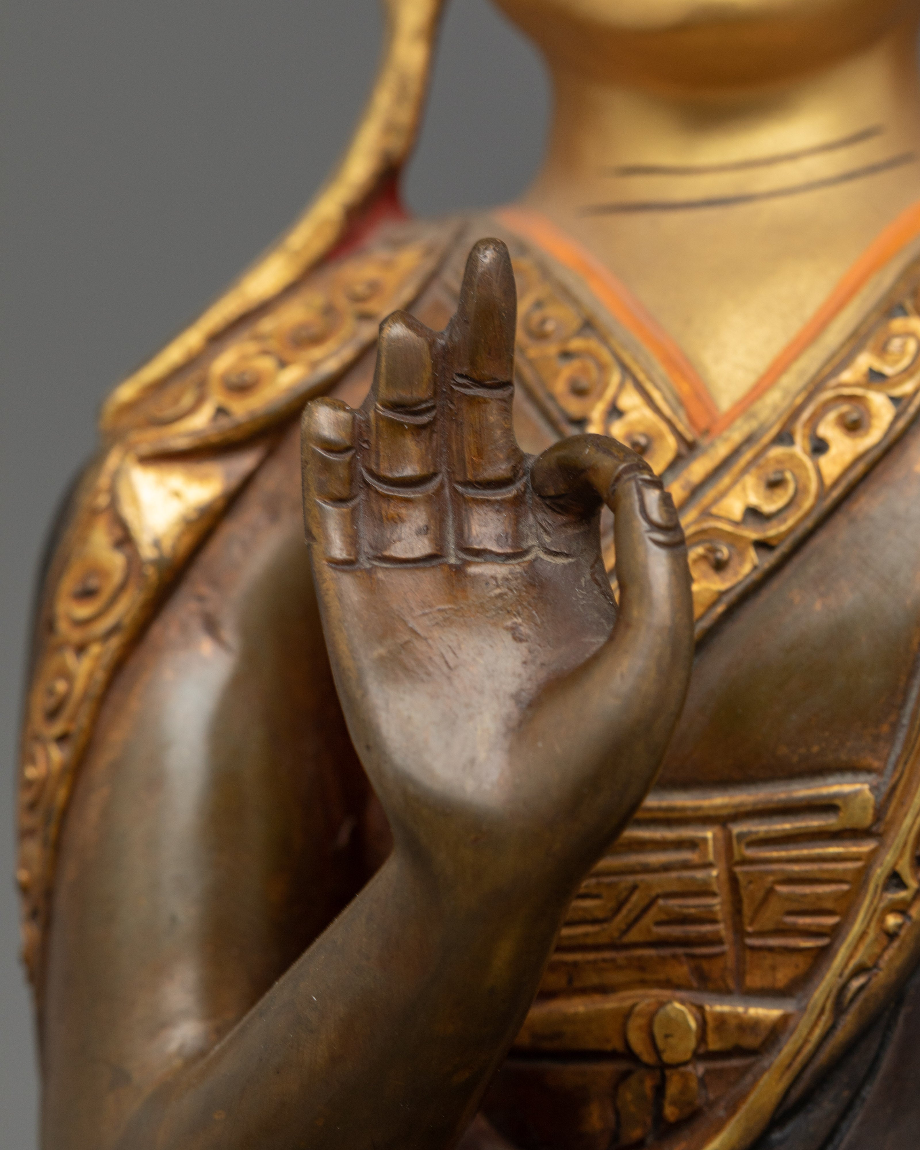 Tsongkhapa and His Disciples Statue Set | Embodiment of Wisdom and Compassion