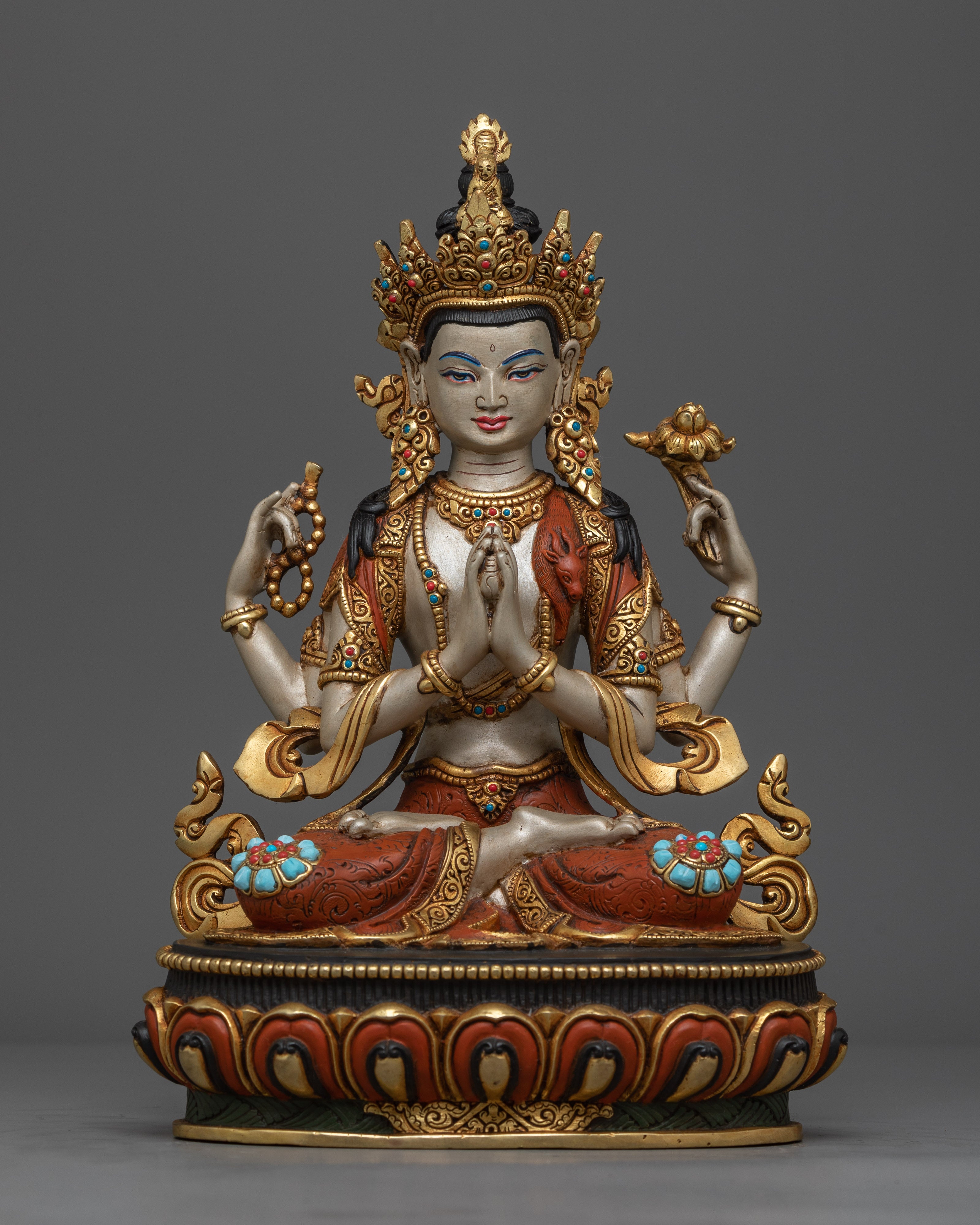 chenrezig-silver-hued