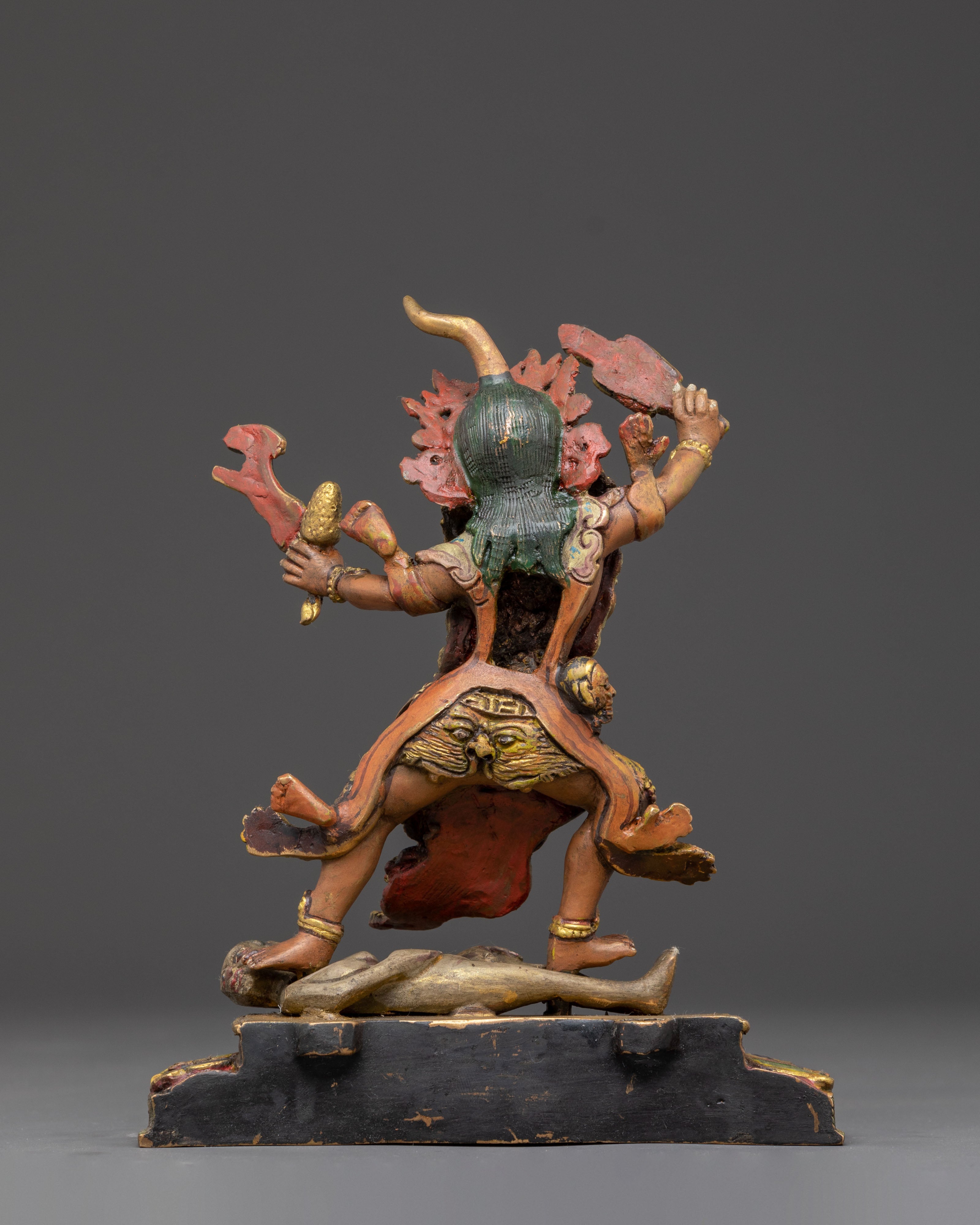 Wrathful Ekajati Statue | Tibetan Protector Deity
