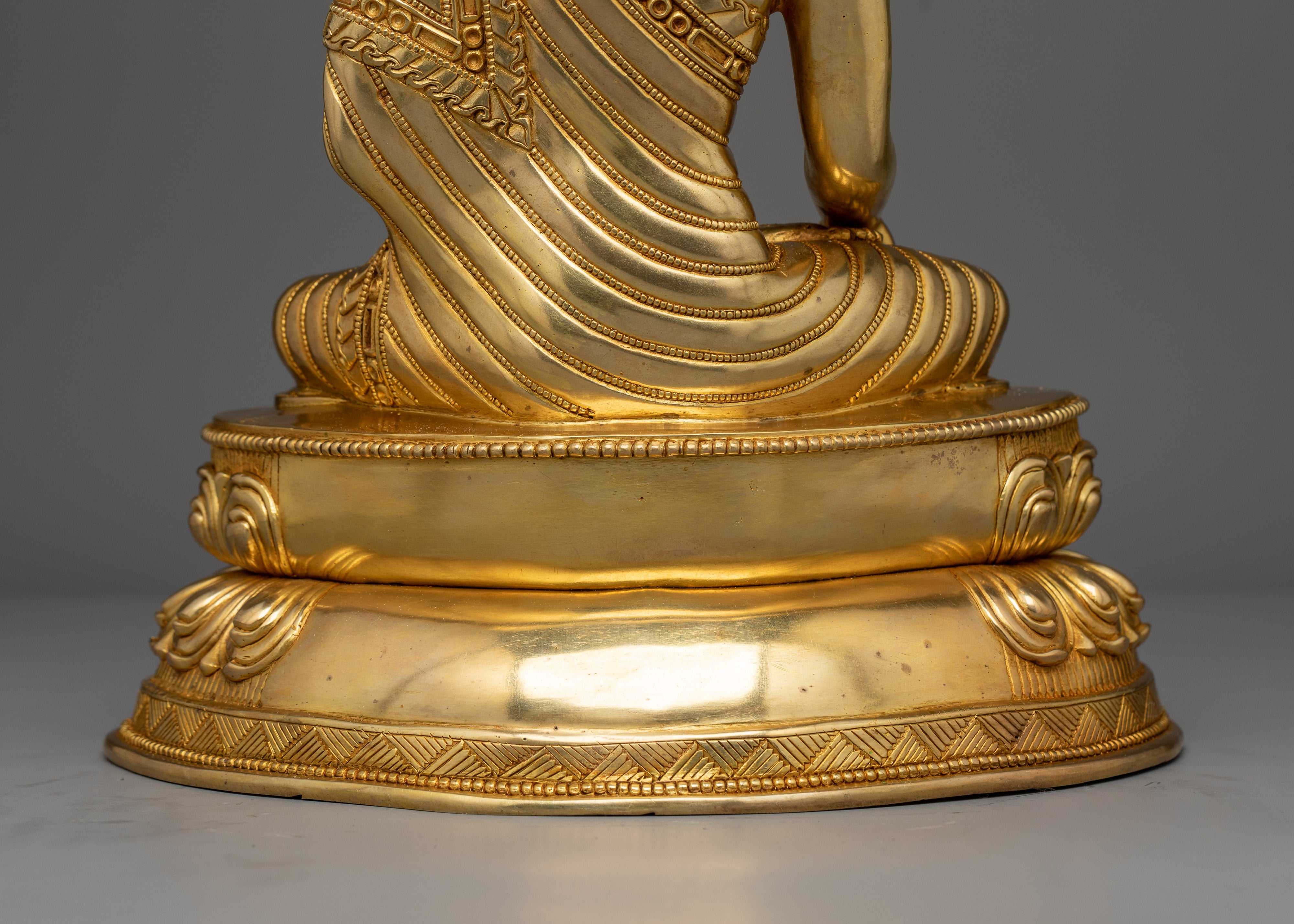 12 Inch Shakyamuni Buddha Sculpture | A Symbol of Enlightenment and Serenity